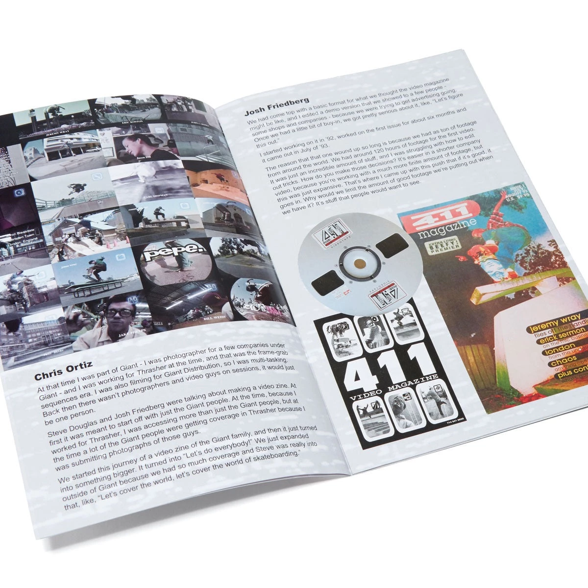 411 MAGAZINE OUR STORY ZINE  - Tôpette Skateboards & Lifestyle