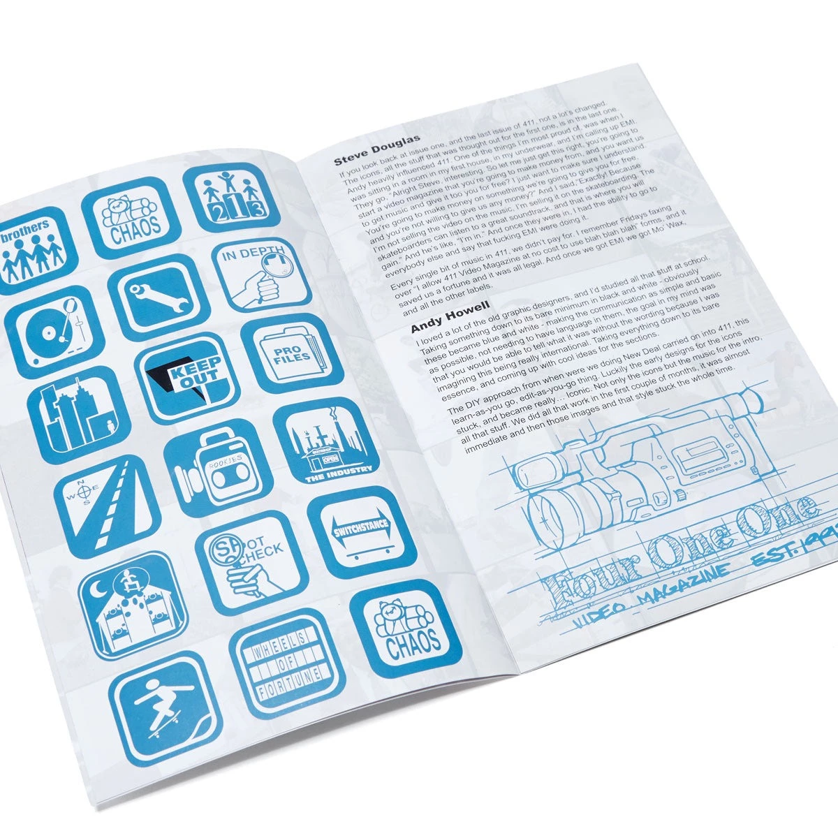 411 MAGAZINE OUR STORY ZINE  - Tôpette Skateboards & Lifestyle