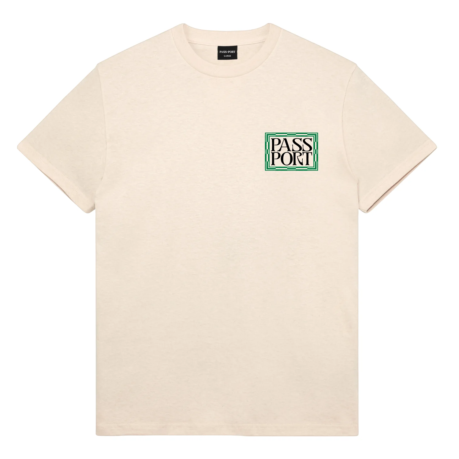 PASS-PORT DOGU TEE-SHIRT BEIGE - Tôpette Skateboards & Lifestyle