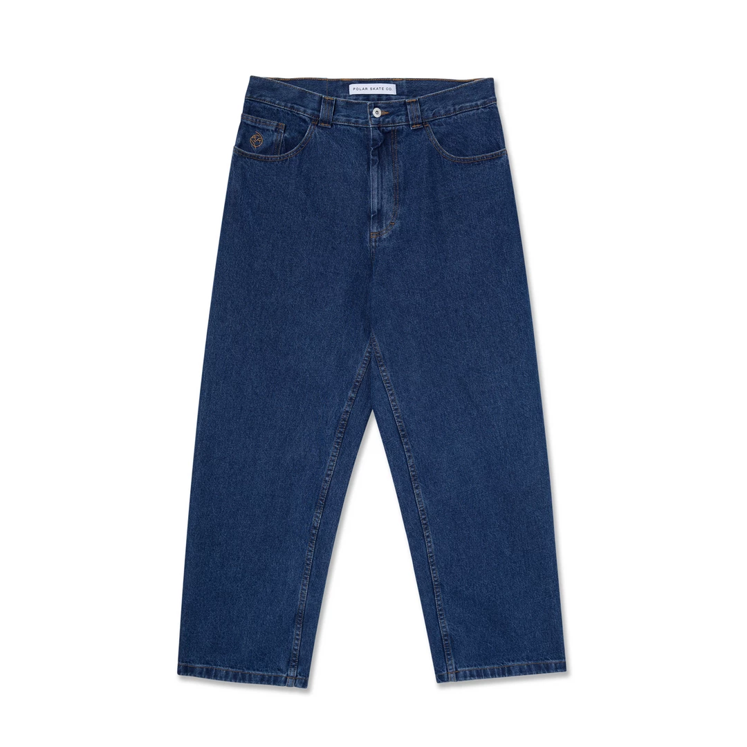 POLAR BIG BOY PANTS DARK BLUE - Tôpette Skateboards & Lifestyle