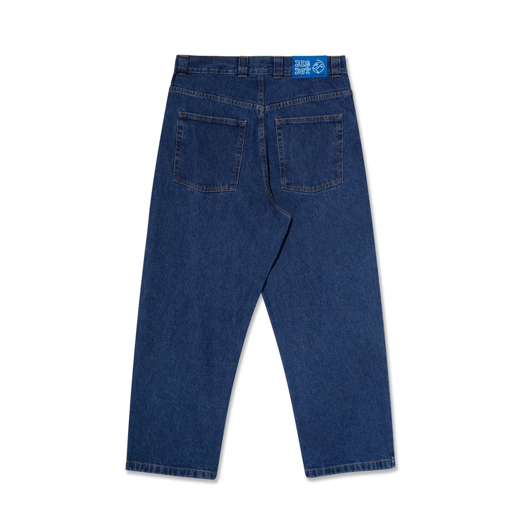 POLAR BIG BOY PANTS DARK BLUE - Tôpette Skateboards & Lifestyle