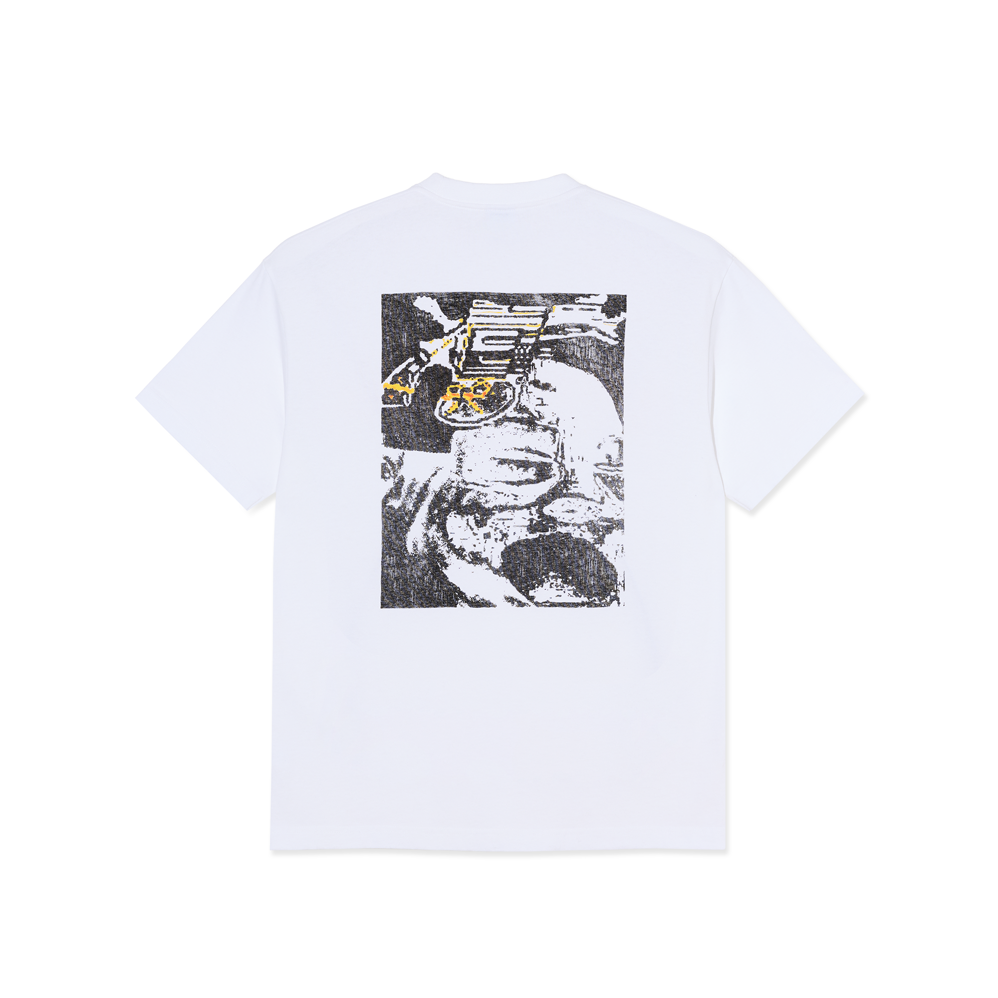 POLAR CONFLICT SCENARIO TEE WHITE - Tôpette Skateboards & Lifestyle