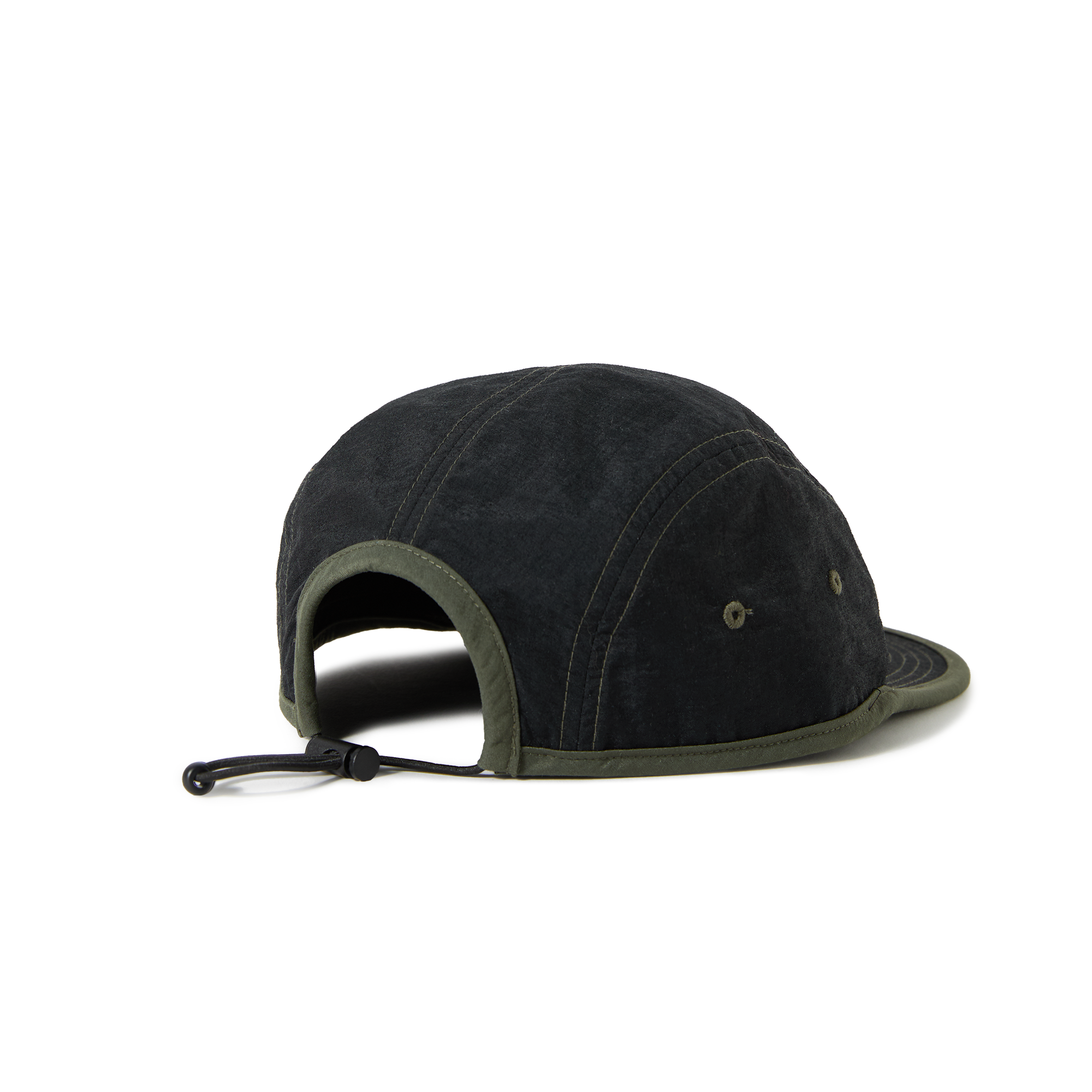 POLAR VILDE CAP BLACK ARMY GREEN - Tôpette Skateboards & Lifestyle