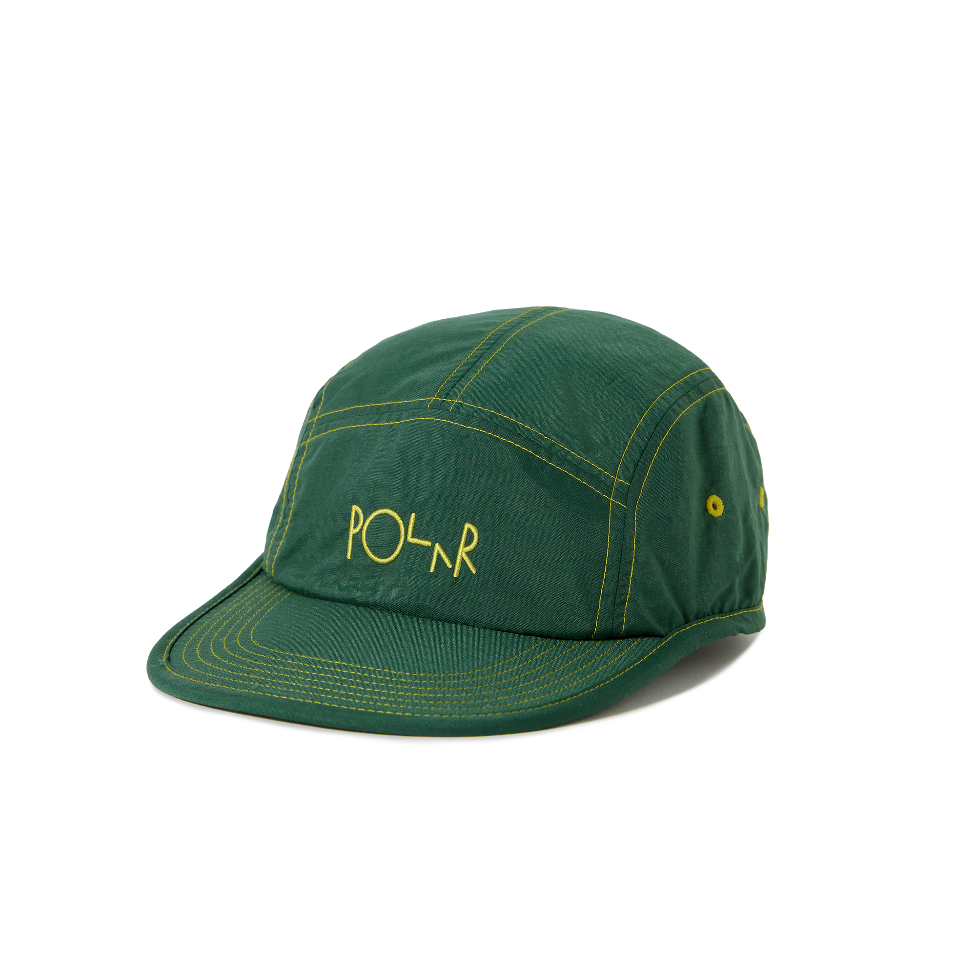 POLAR VILDE CAP GREEN YELLOW - Tôpette Skateboards & Lifestyle