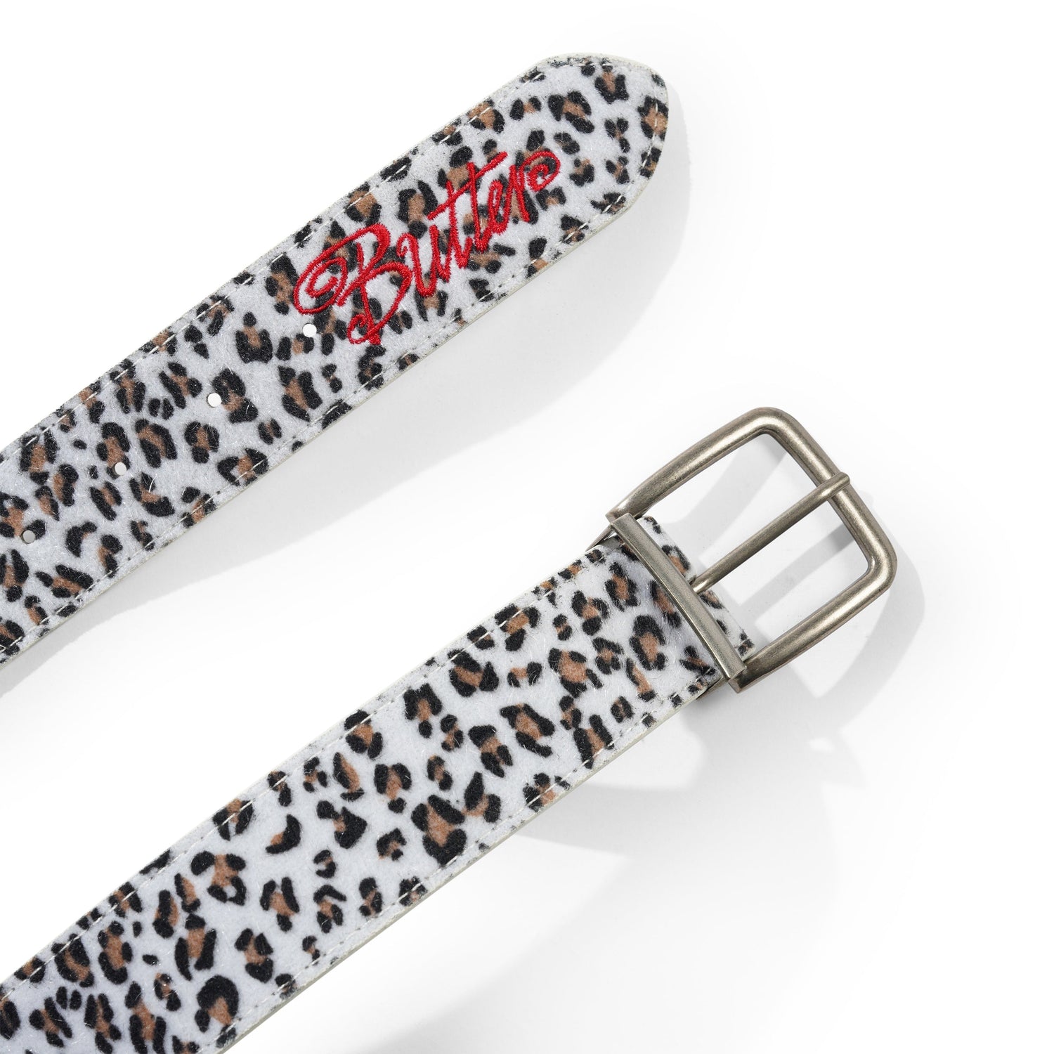 BUTTER GOODS ANIMAL HIDE BELT SNOW LEOPARD - Tôpette Skateboards & Lifestyle