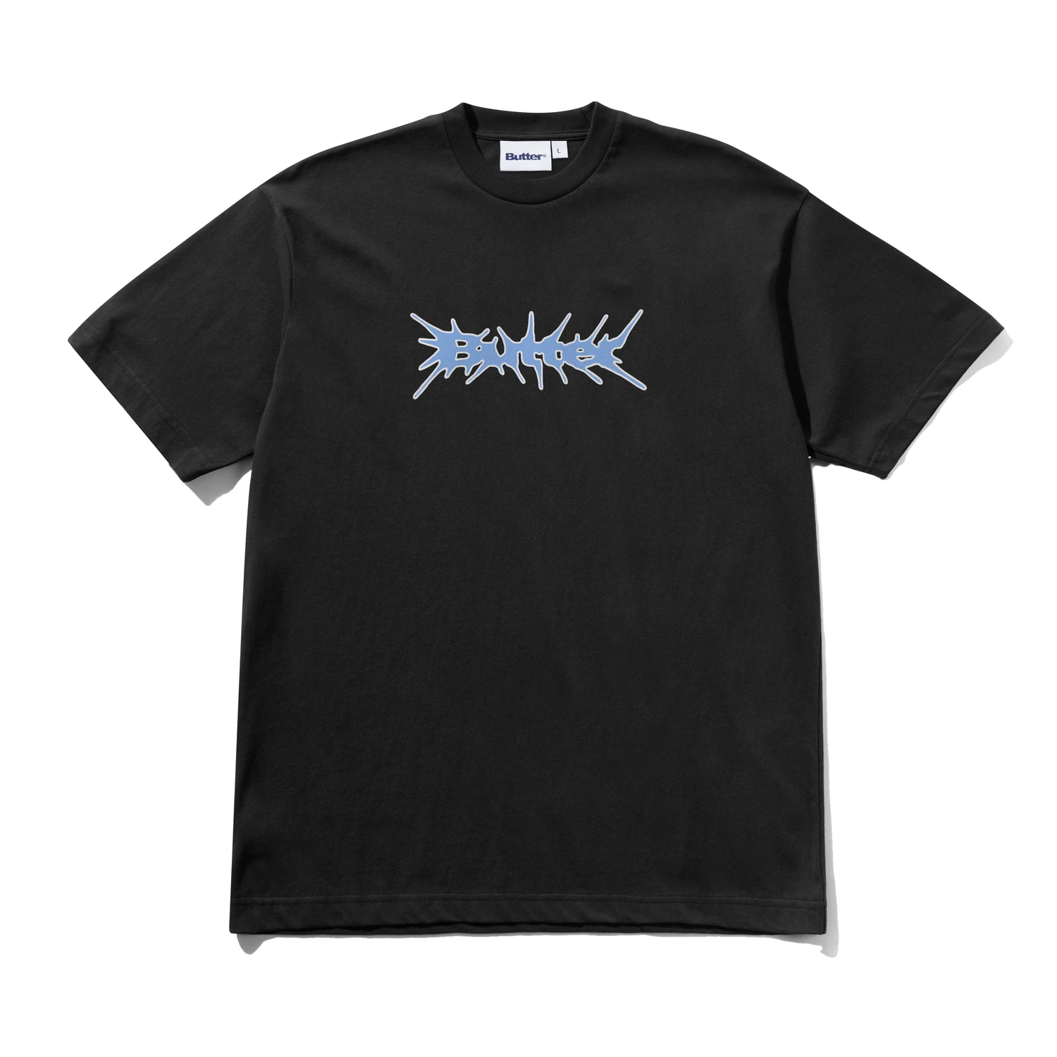BUTTER GOODS NAIL LOGO TEE BLACK - Tôpette Skateboards & Lifestyle