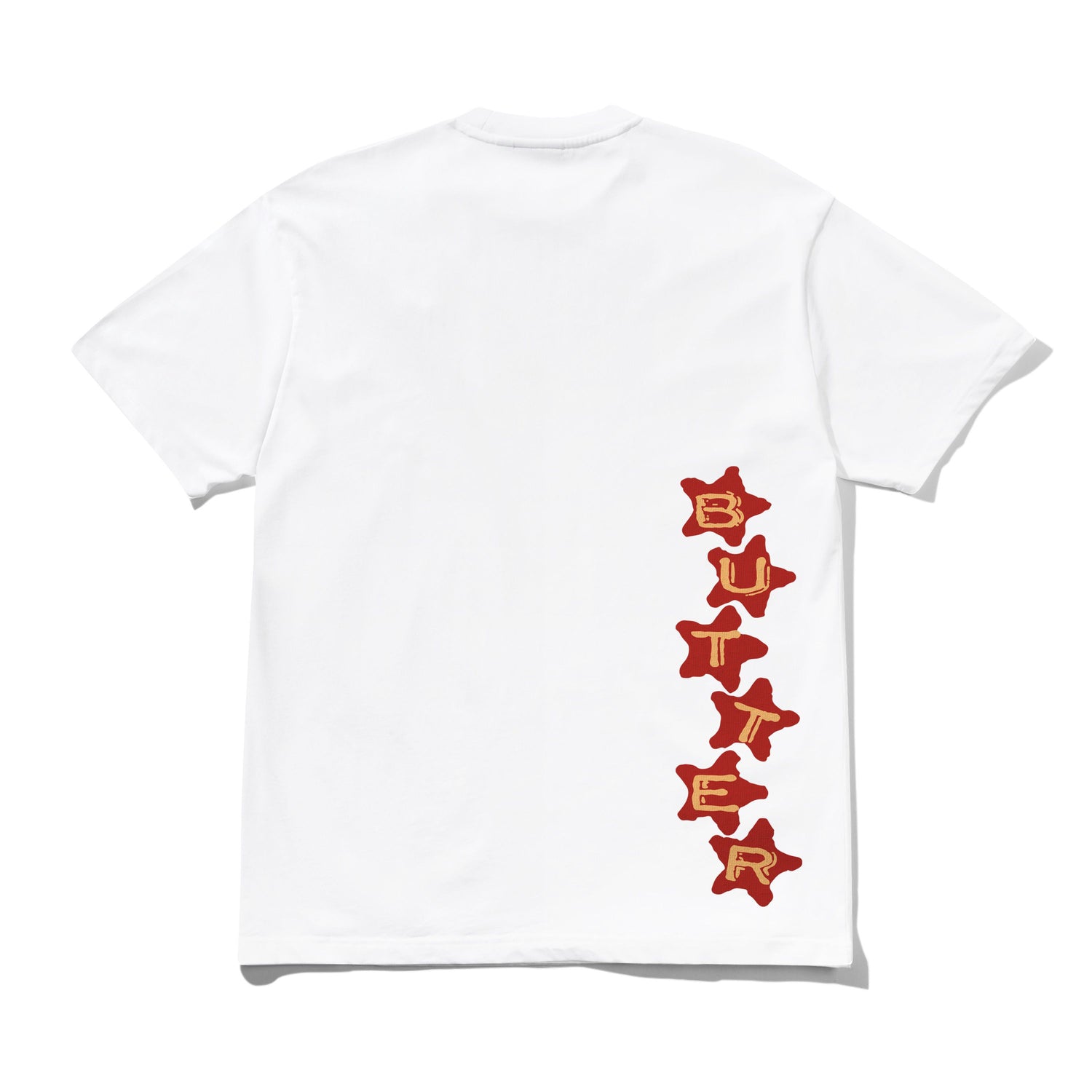 BUTTER GOODS STARS TEE WHITE - Tôpette Skateboards & Lifestyle