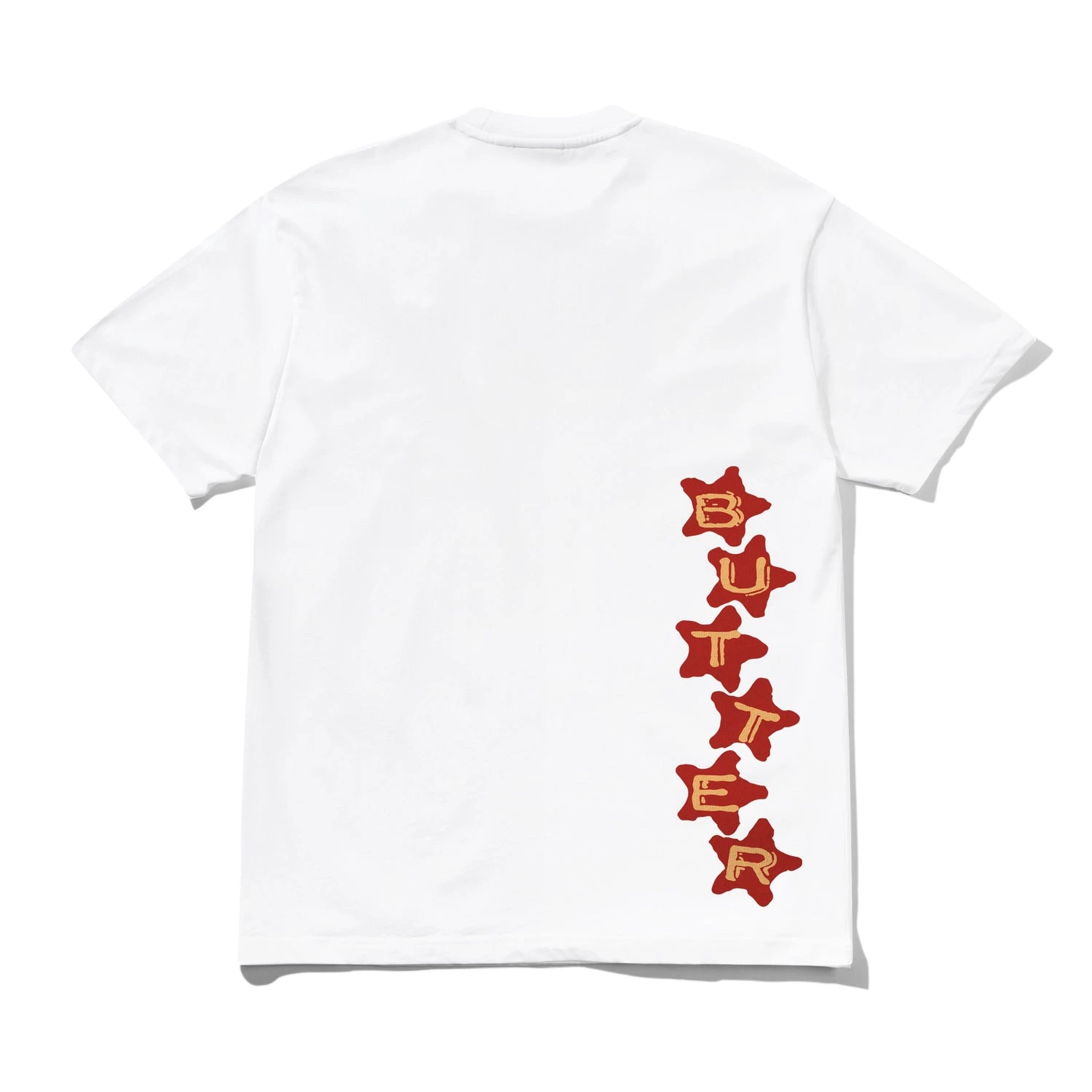 BUTTER GOODS STARS TEE WHITE - Tôpette Skateboards & Lifestyle