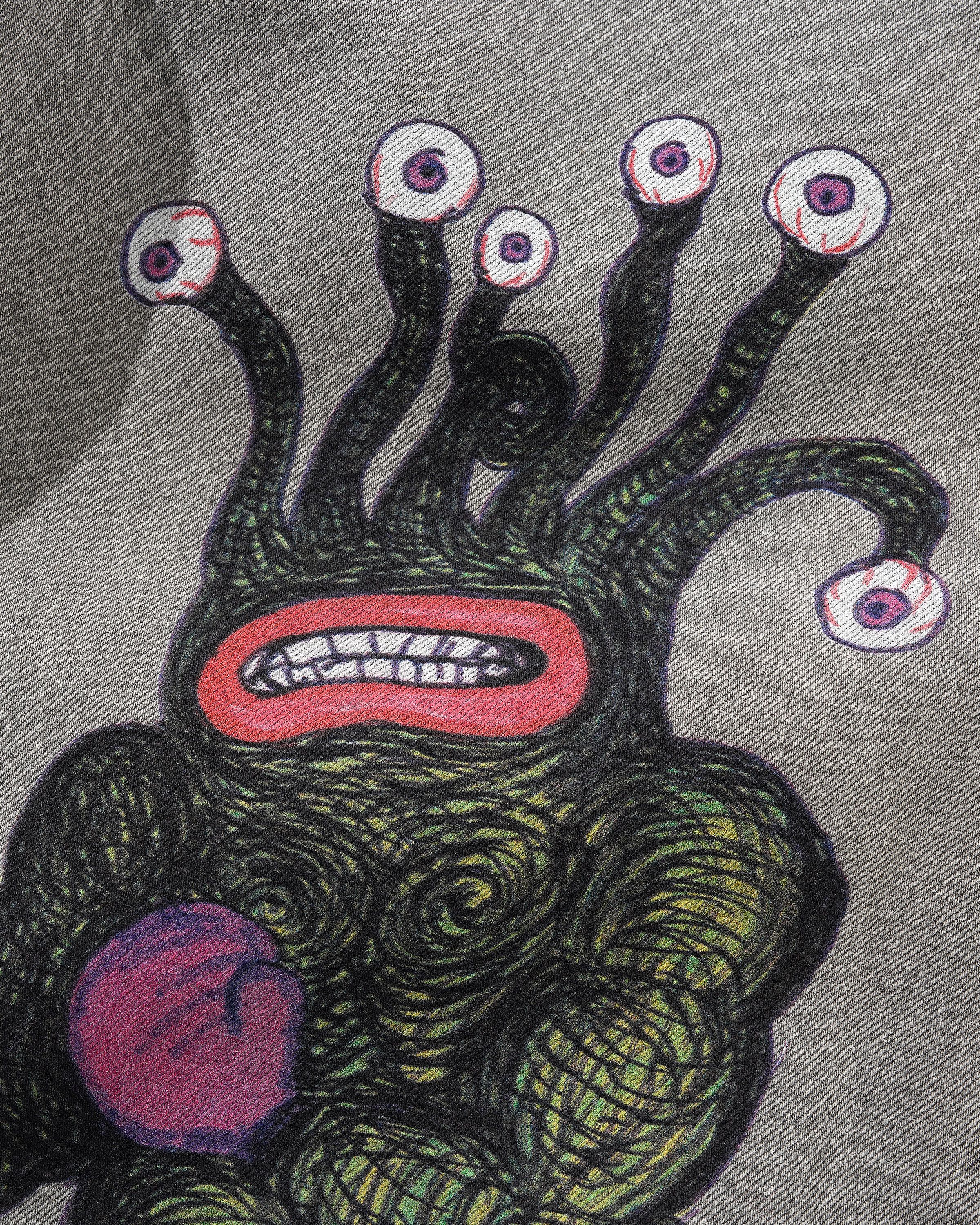 BUTTER GOODS X DANIEL JOHNSTON BOXING JEANS WASHED SOFT GREY - Tôpette Skateboards