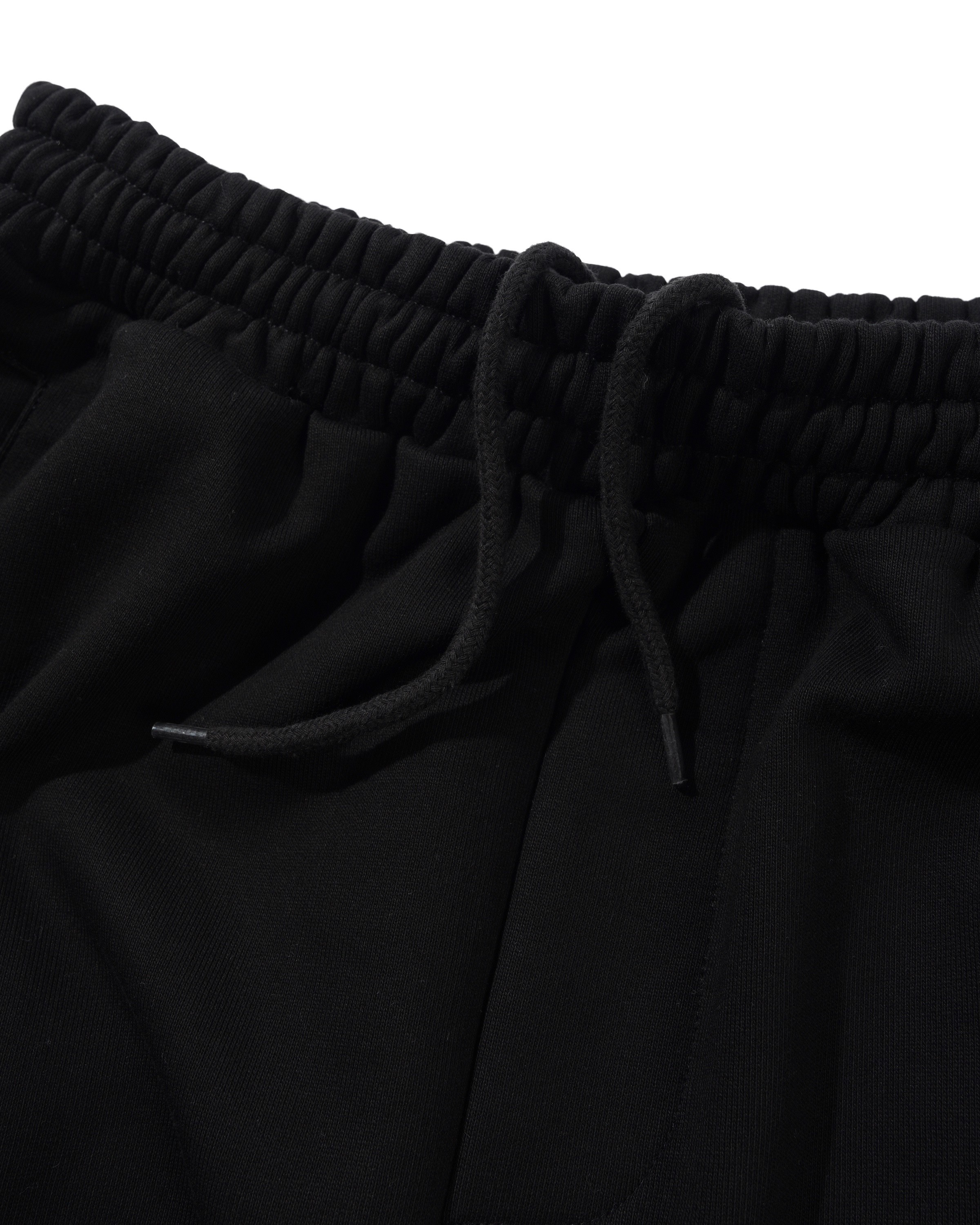 BUTTER GOODS FLAME FLEECE PANTS BLACK - Tôpette Skateboards & Lifestyle