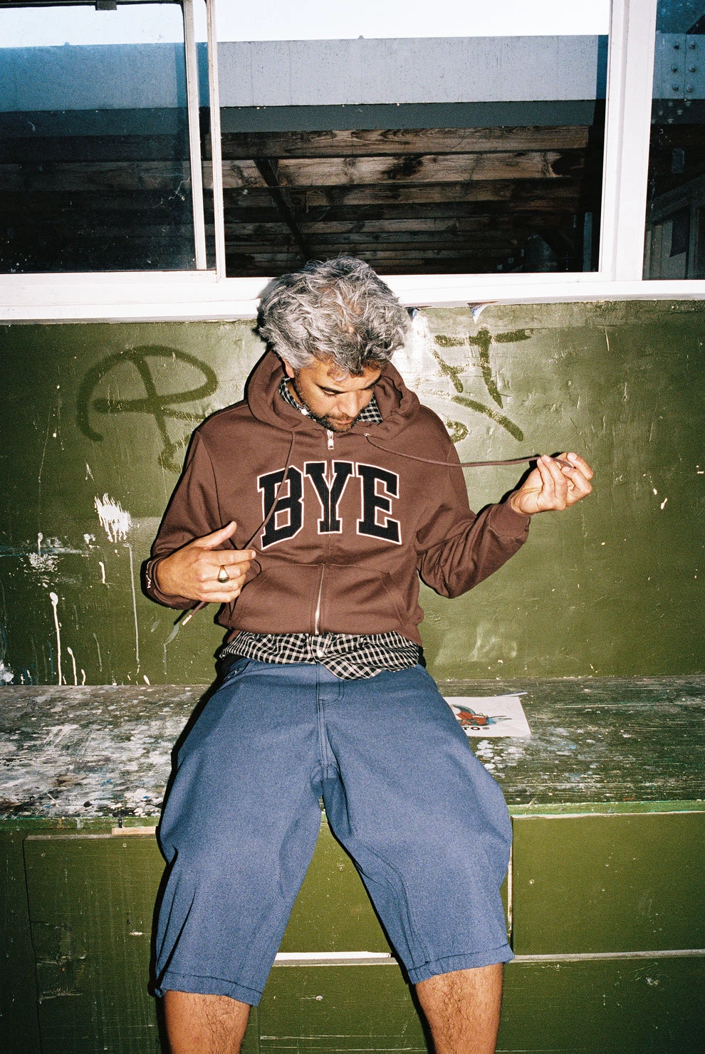 BYE JEREMY BYE HOODIE BROWN - Tôpette Skateboards & Lifestyle