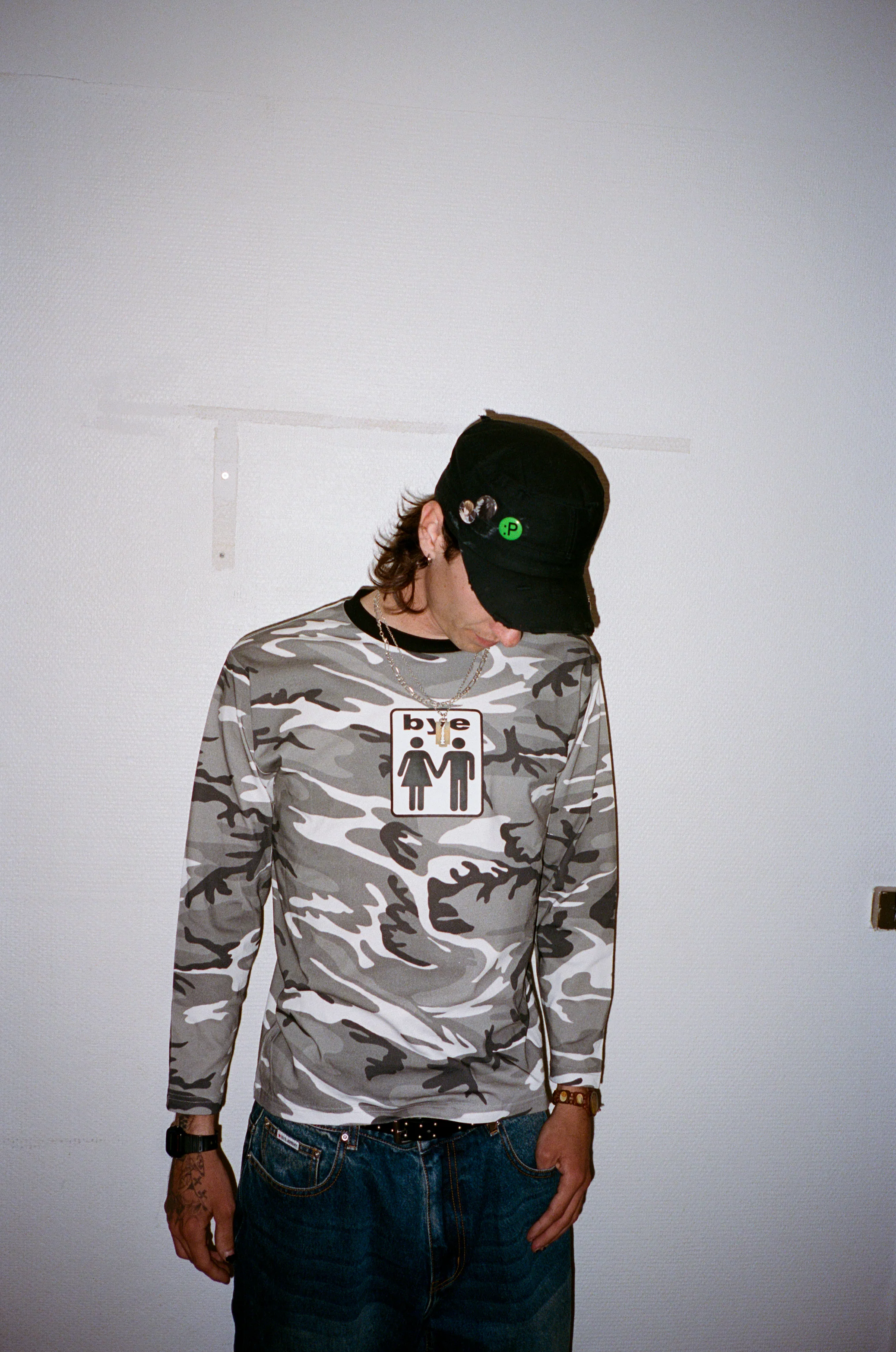 BYE JEREMY LONG SLEEVE CAMO  - Tôpette Skateboards & Lifestyle