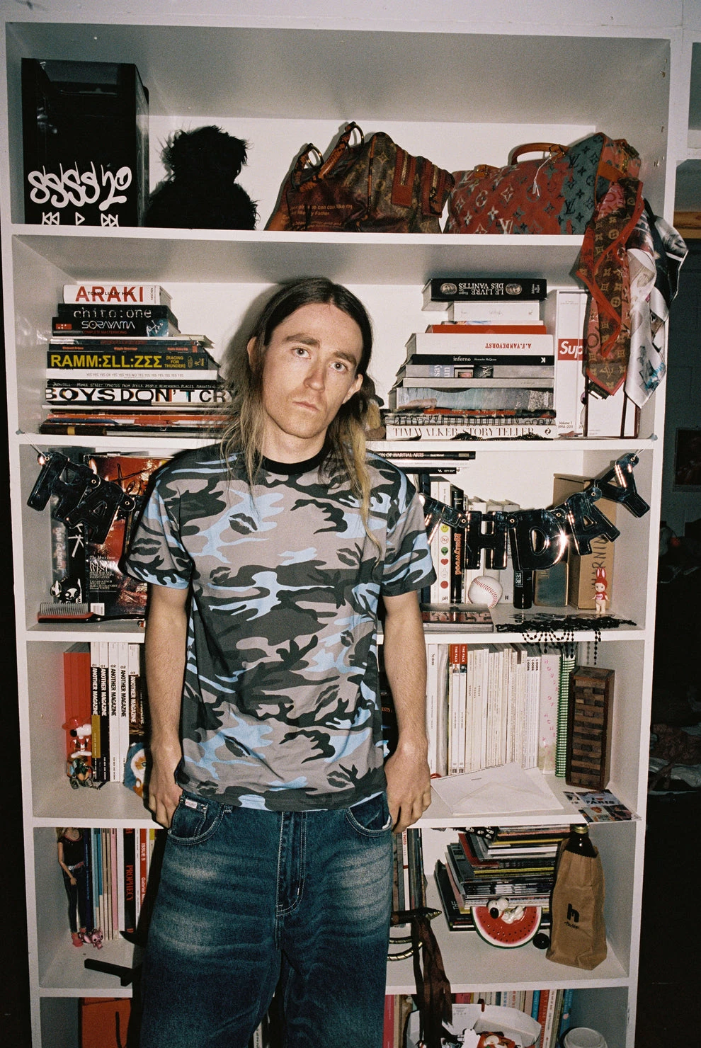 BYE JEREMY LOVES ME T-SHIRT BLUE - Tôpette Skateboards & Lifestyle