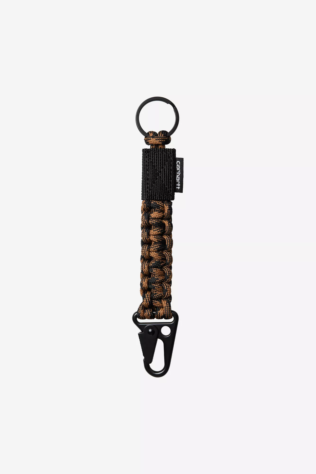 CARHARTT ROPE KEYHOLDER HAMILTON BROWN BLACK - Tôpette Skateboards & Lifestyle