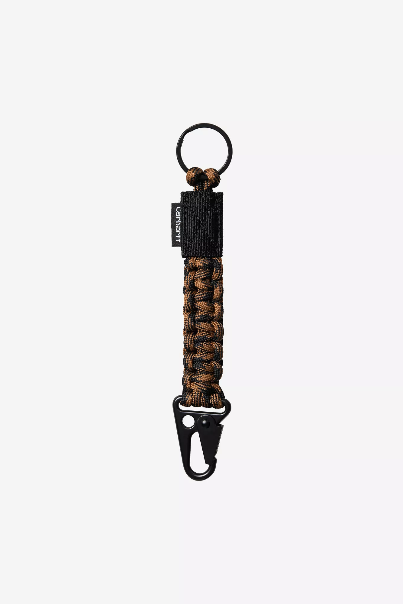 CARHARTT ROPE KEYHOLDER HAMILTON BROWN BLACK - Tôpette Skateboards & Lifestyle