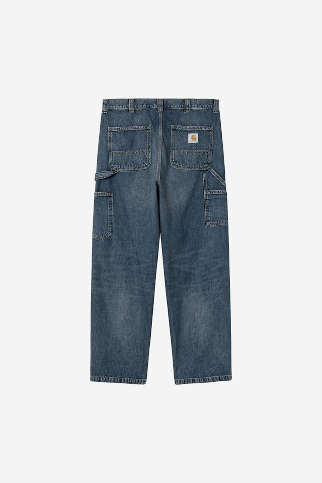 CARHARTT WIP OG DOUBLE KNEE PANT BLUE DARK USED WASH - Tôpette Skateboards & Lifestyle
