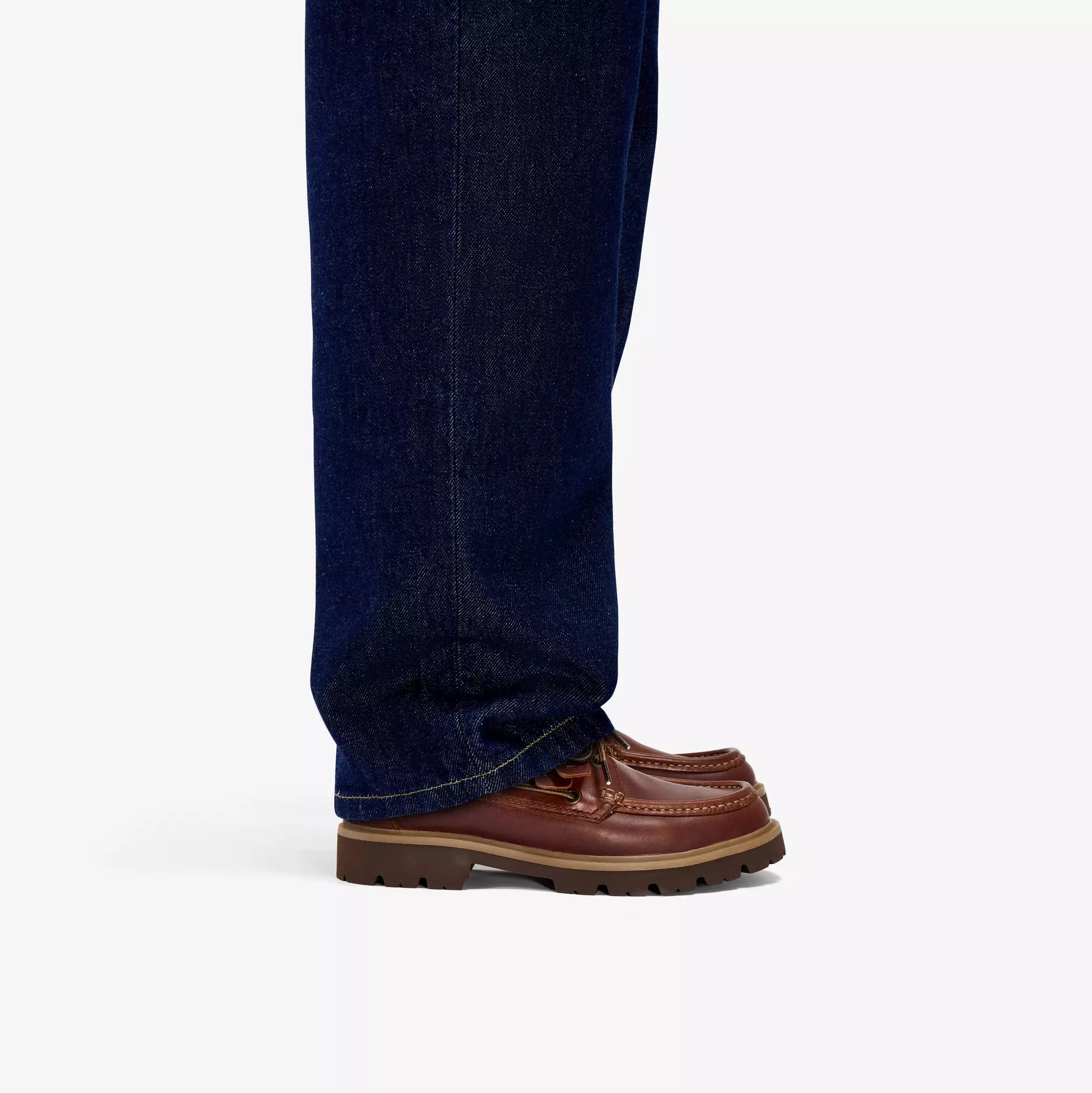 CLARKS CLEYHILL BOAT BROWN LEATHER - Tôpette Skateboards & Lifestyle