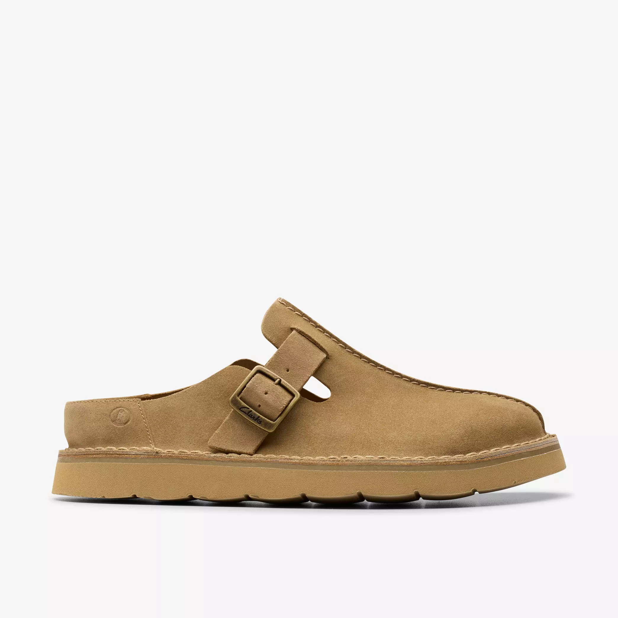 CLARKS SOLSBURY MULE DARK SAND - Tôpette Skateboards & Lifestyle