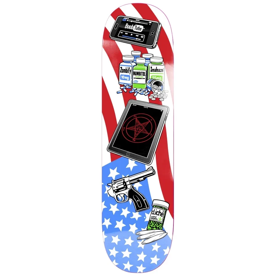 CLICHÉ SKABOARDS DECK AMERICAN DREAM 9.0