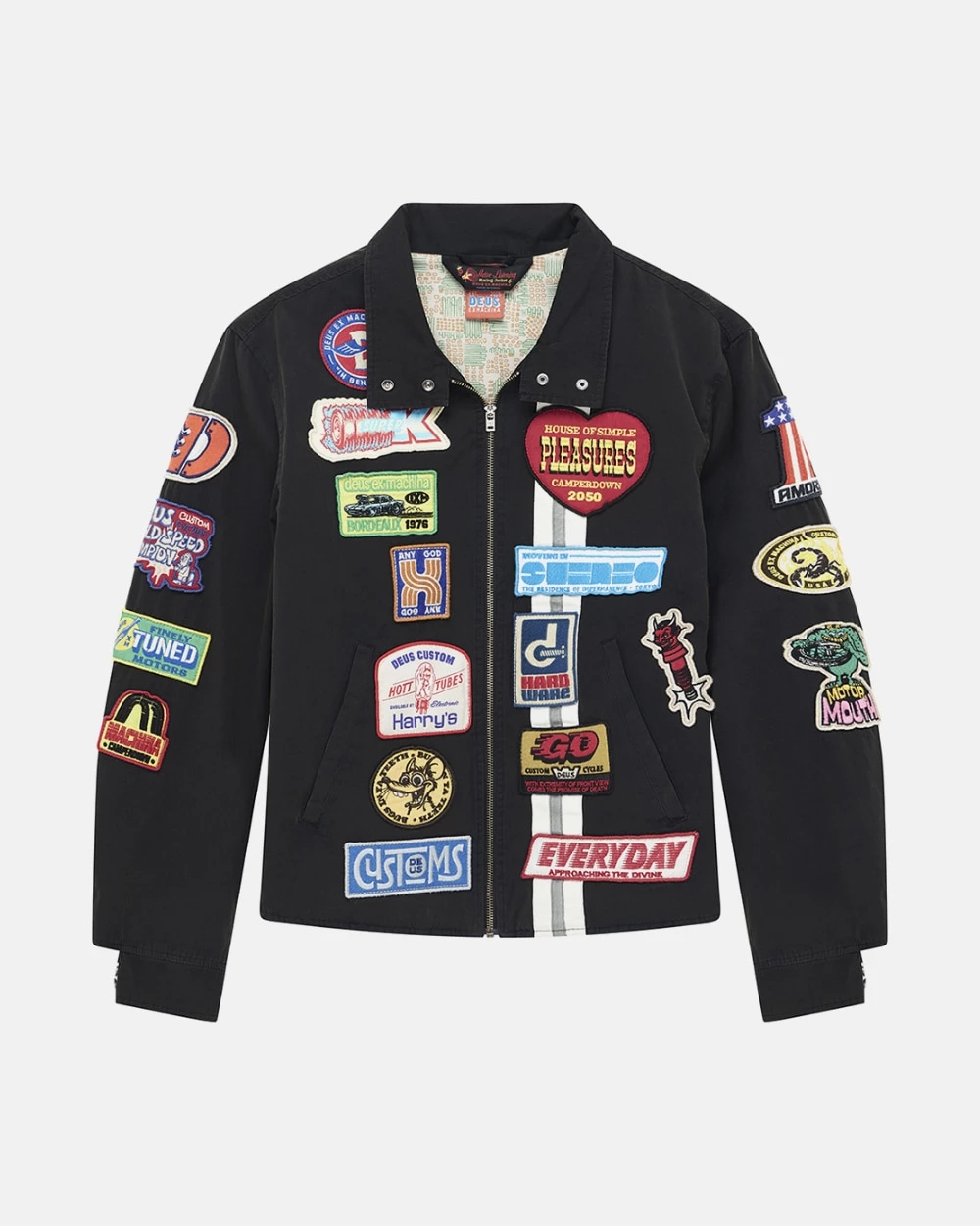 DEUS EX MACHINA IN RAINFORESTS JACKET - Tôpette Skateboards & Lifestyle