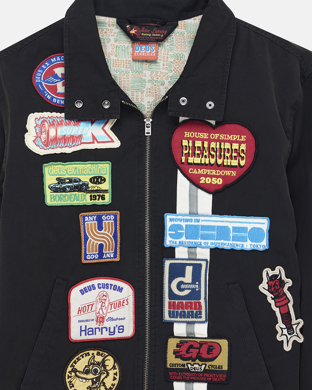 DEUS EX MACHINA IN RAINFORESTS JACKET - Tôpette Skateboards & Lifestyle