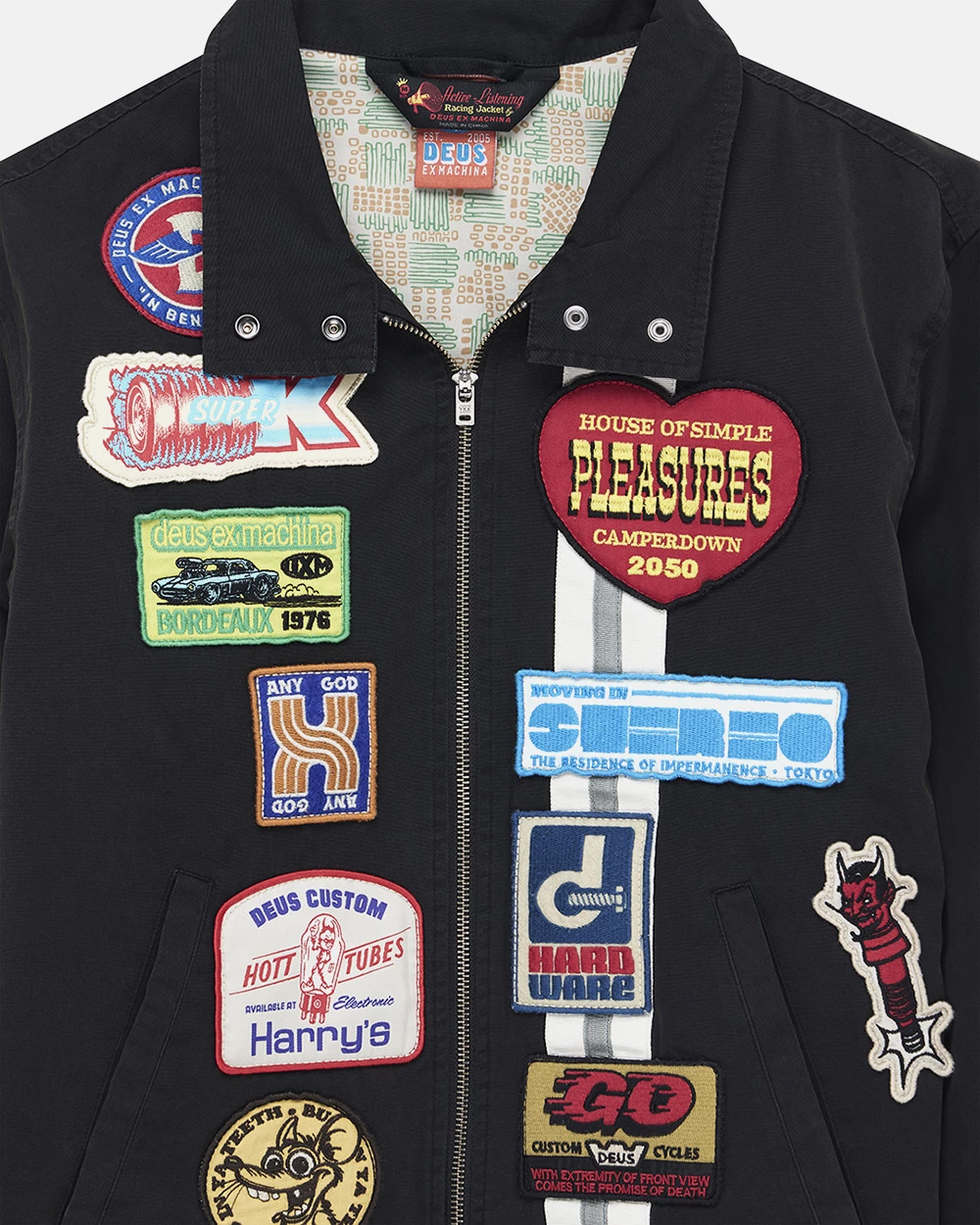 DEUS EX MACHINA IN RAINFORESTS JACKET - Tôpette Skateboards & Lifestyle