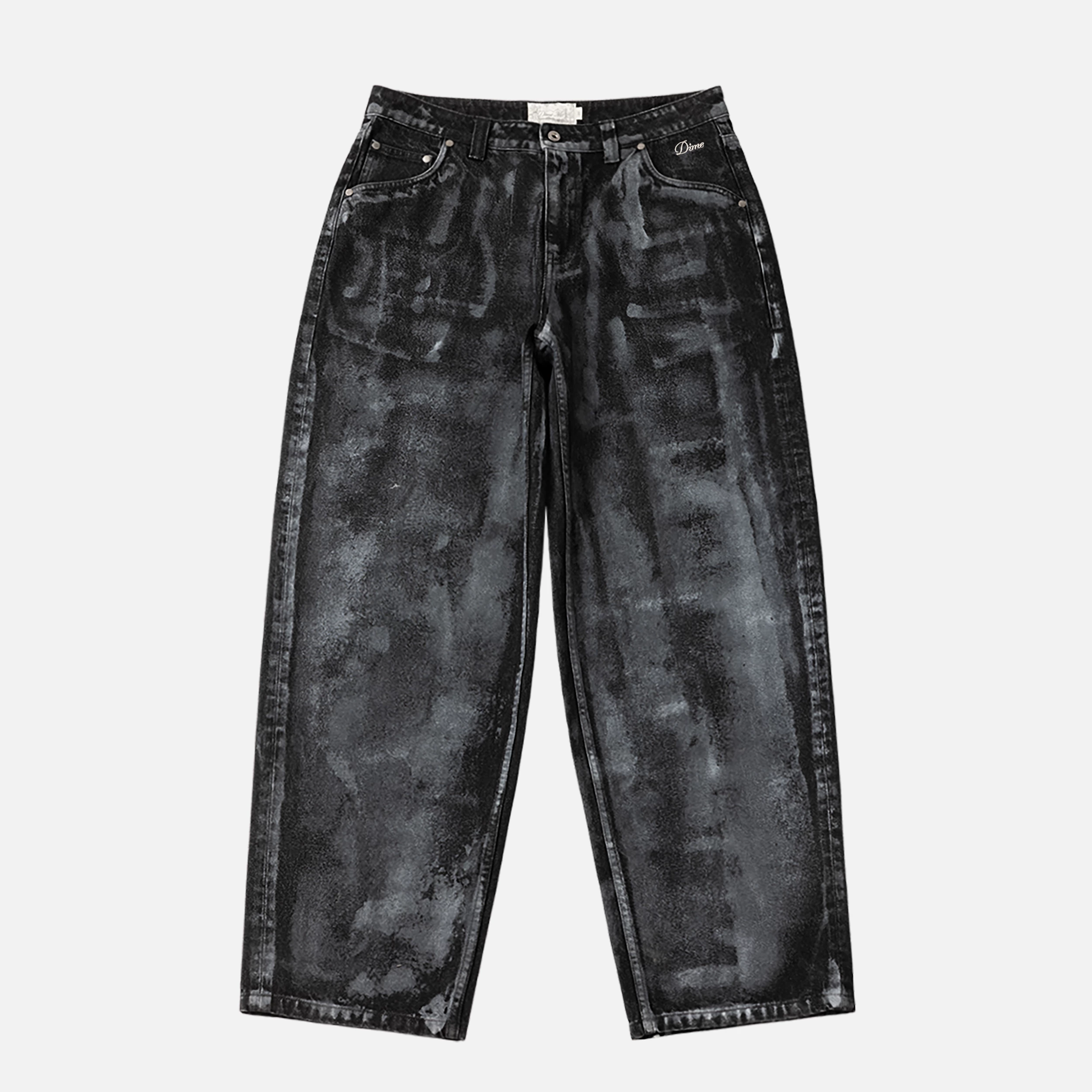DIME BAGGY DENIM PANTS PAINT