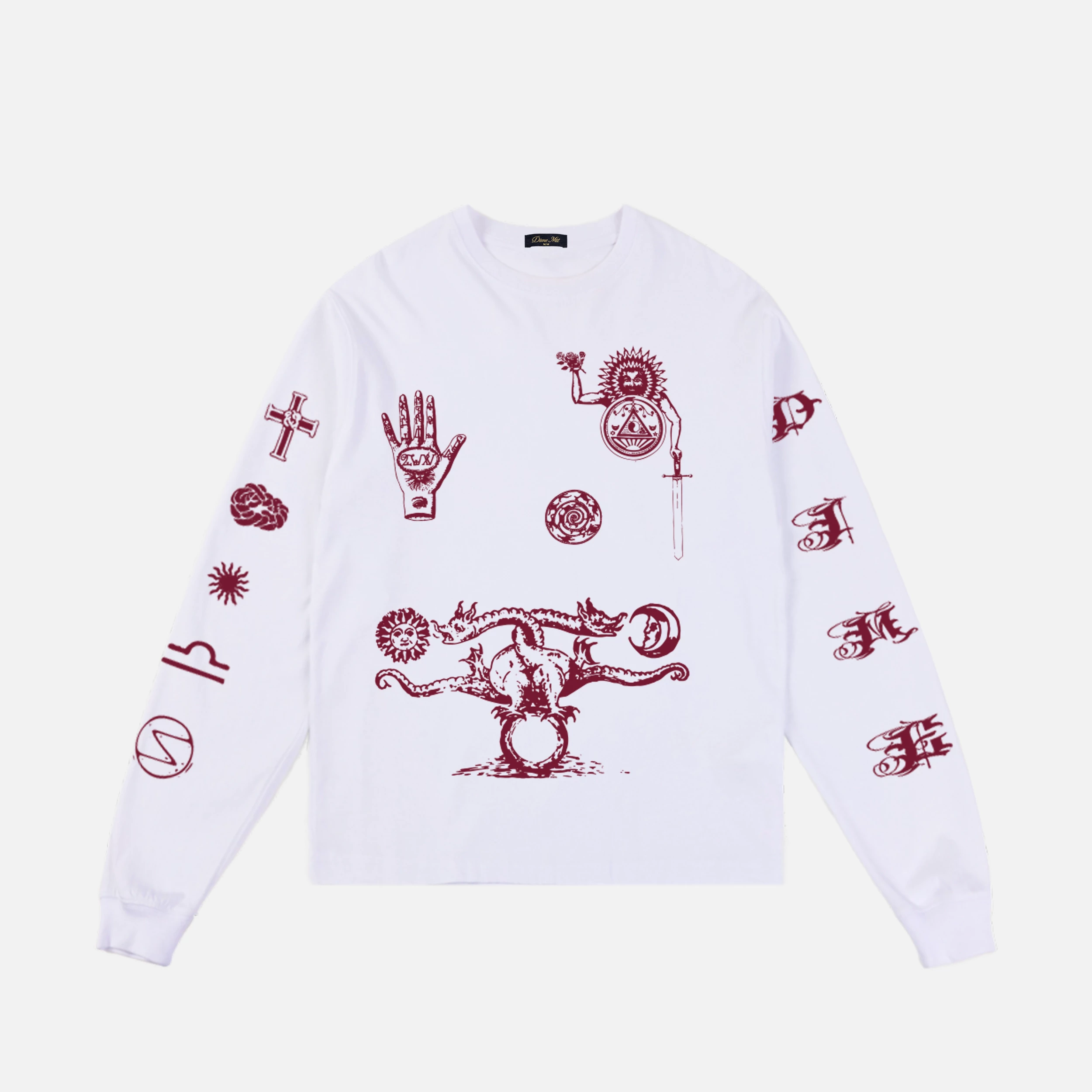 DIME SIGIL L/S TEE WHITE