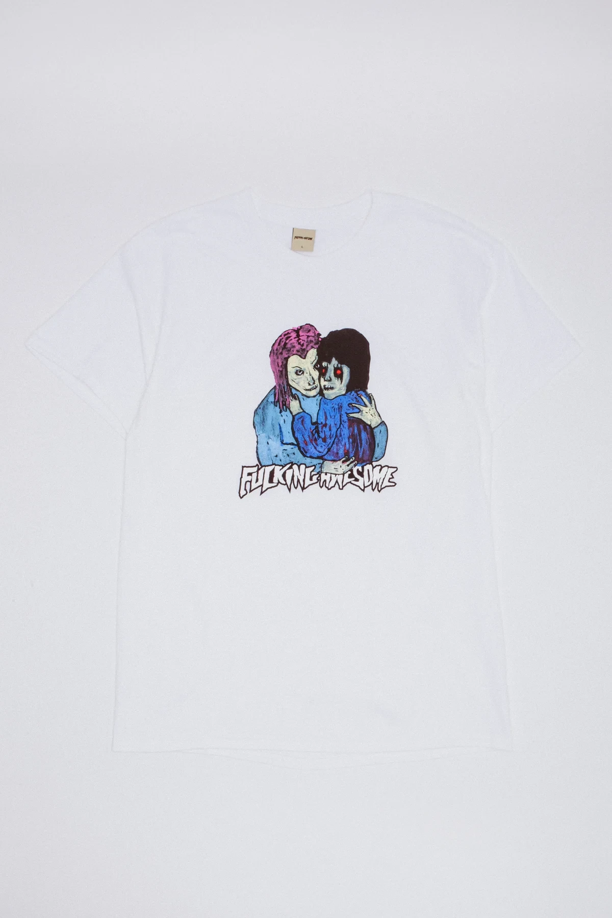 FUCKING AWESOME EMBRACE TEE WHITE