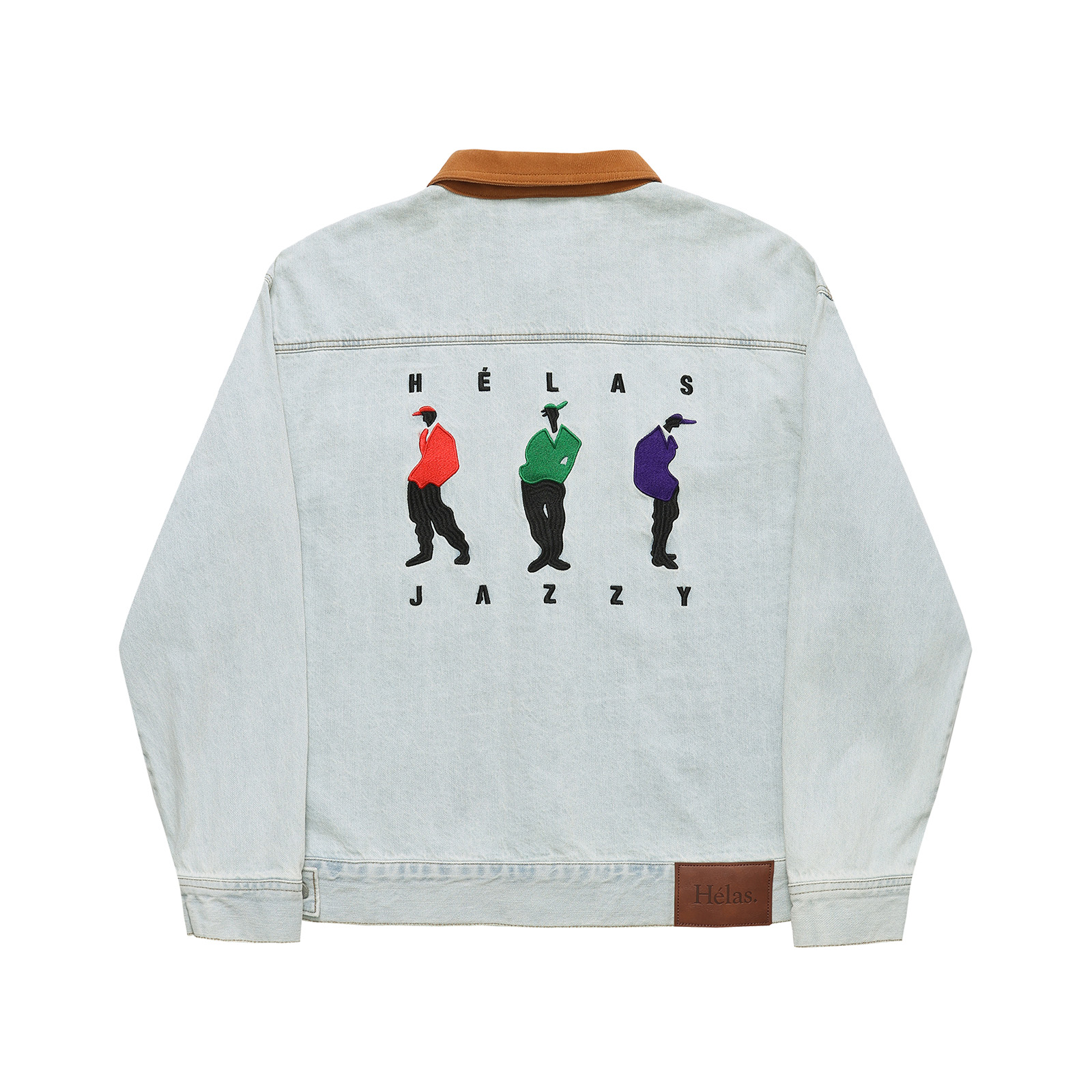 JAZZY JEANS JACKET LIGHT BLUE - Tôpette Skateboards & Lifestyle