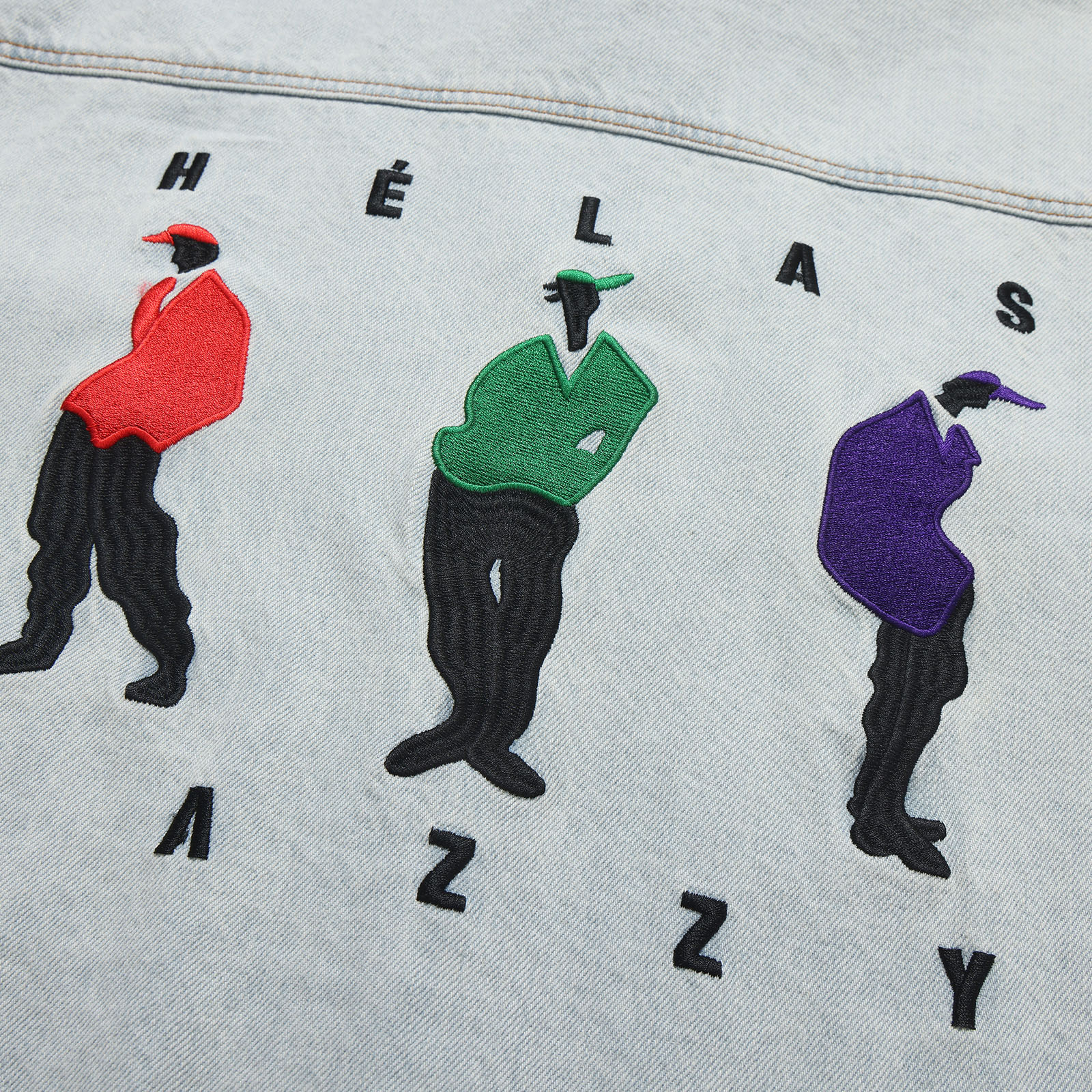 JAZZY JEANS JACKET LIGHT BLUE - Tôpette Skateboards & Lifestyle