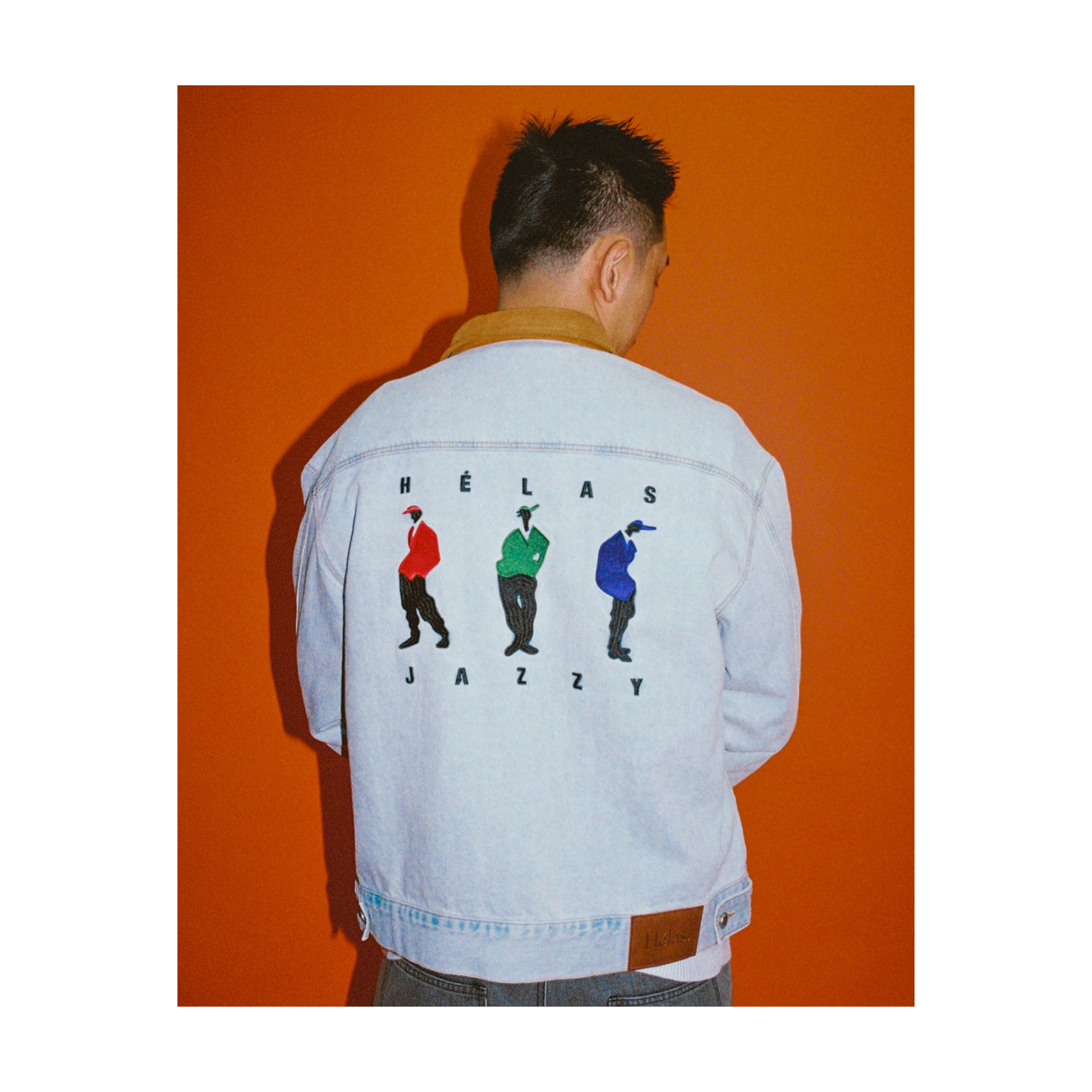 JAZZY JEANS JACKET LIGHT BLUE - Tôpette Skateboards & Lifestyle