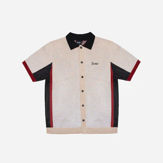 JACKER PBA POLO KNIT BEIGE - Tôpette Skateboards & Lifestyle