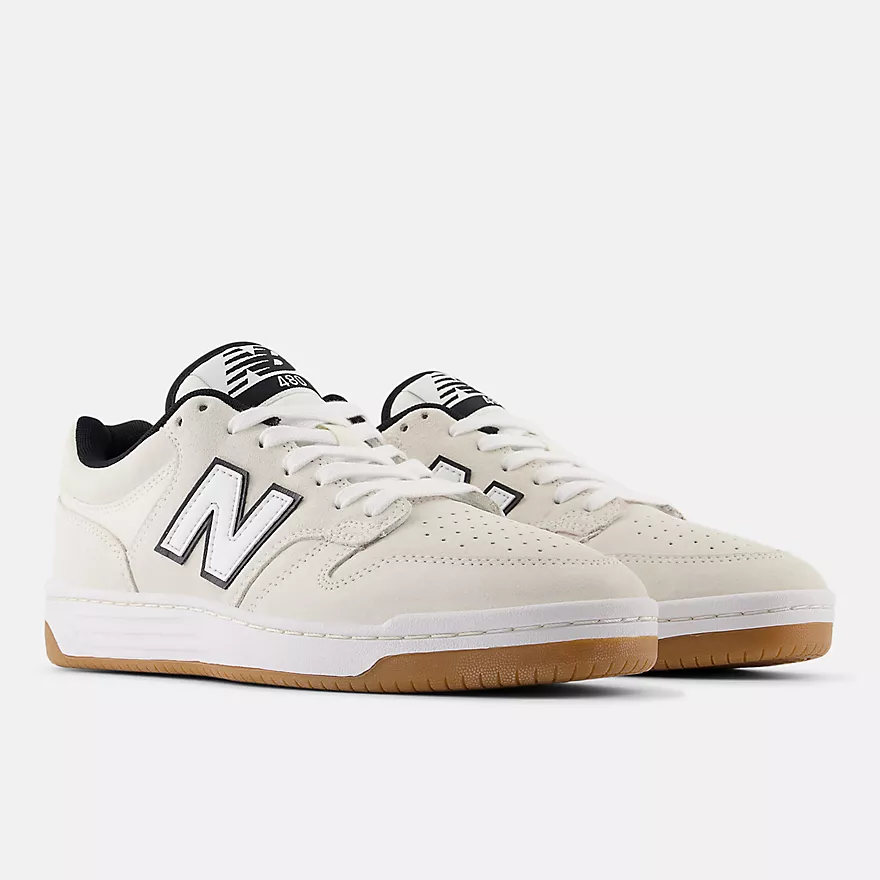 NEW BALANCE NUMERIC 480 BLANC NOIR NM480SWG - Tôpette Skateboards & Lifestyle