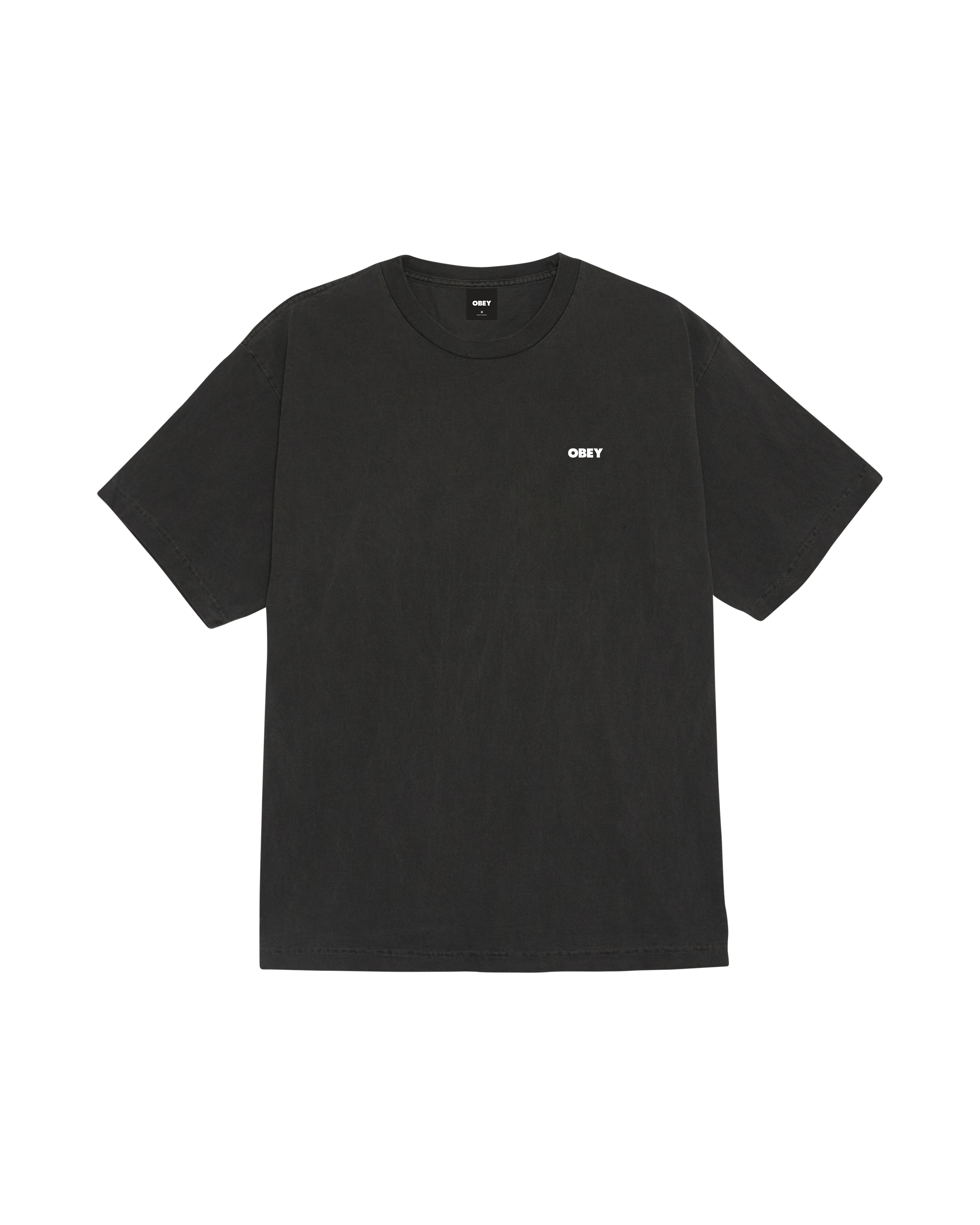 OBEY COLD ICON FACE PIGMENT DUSTY BLACK - Tôpette Skateboards & Lifestyle