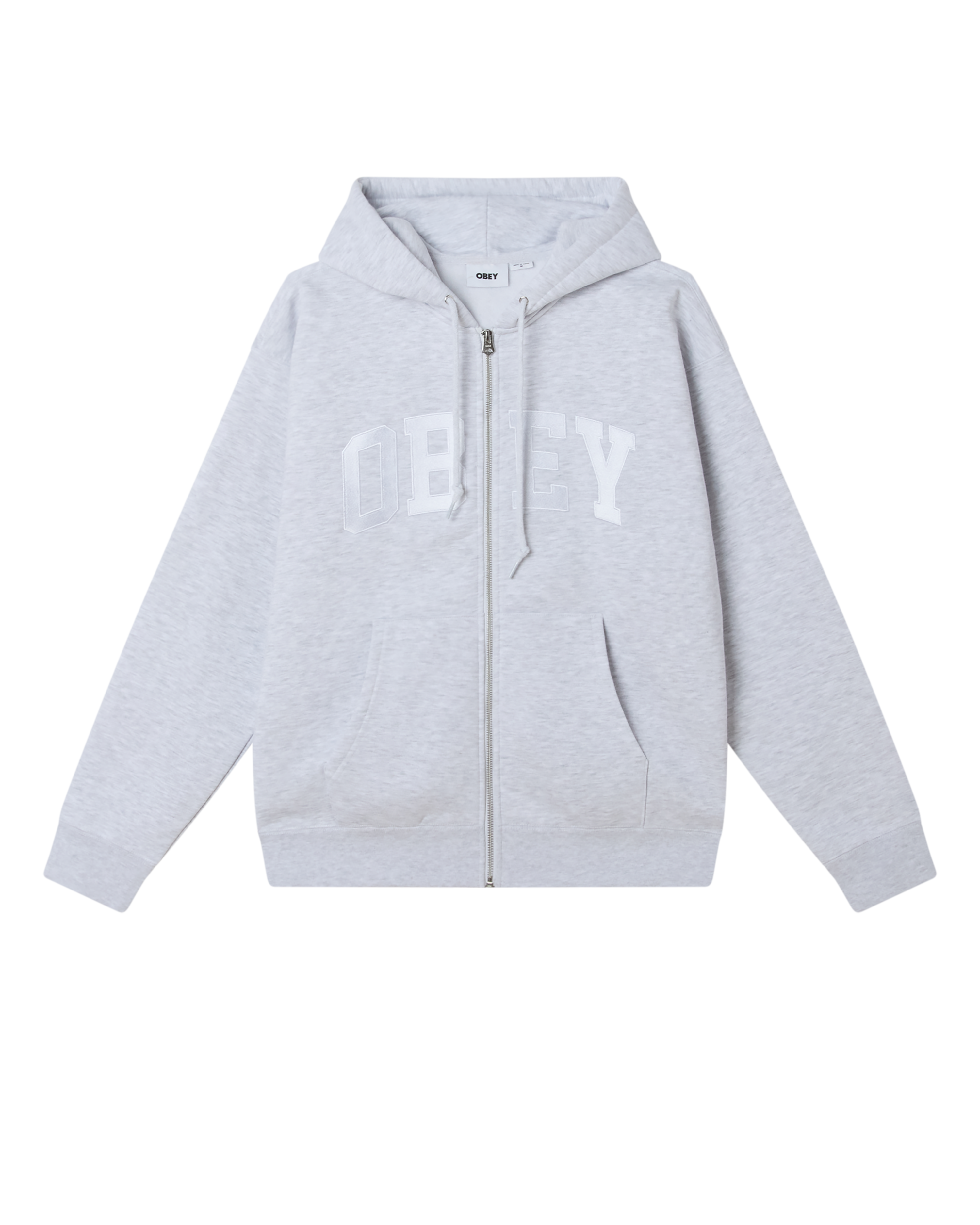 OBEY COLLEGIATE ZIP HOOD - Tôpette Skateboards & Lifestyle