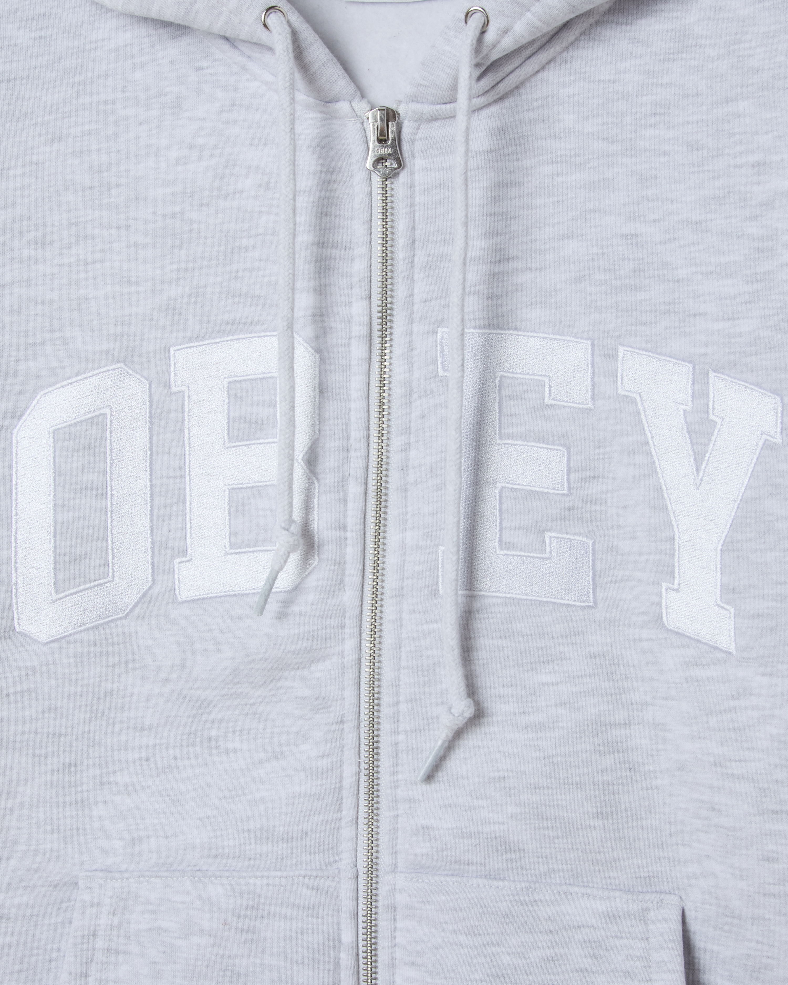 OBEY COLLEGIATE ZIP HOOD - Tôpette Skateboards & Lifestyle