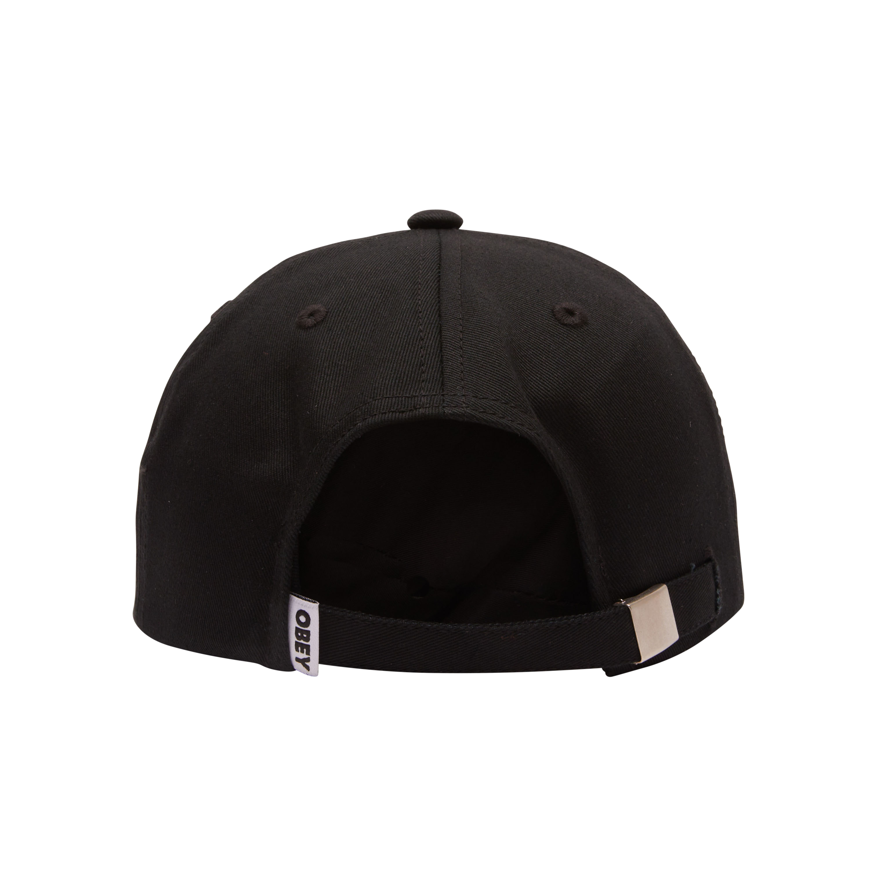 OBEY ICON PATCH PANEL STRAPBACK BLACK - Tôpette Skateboards & Lifestyle
