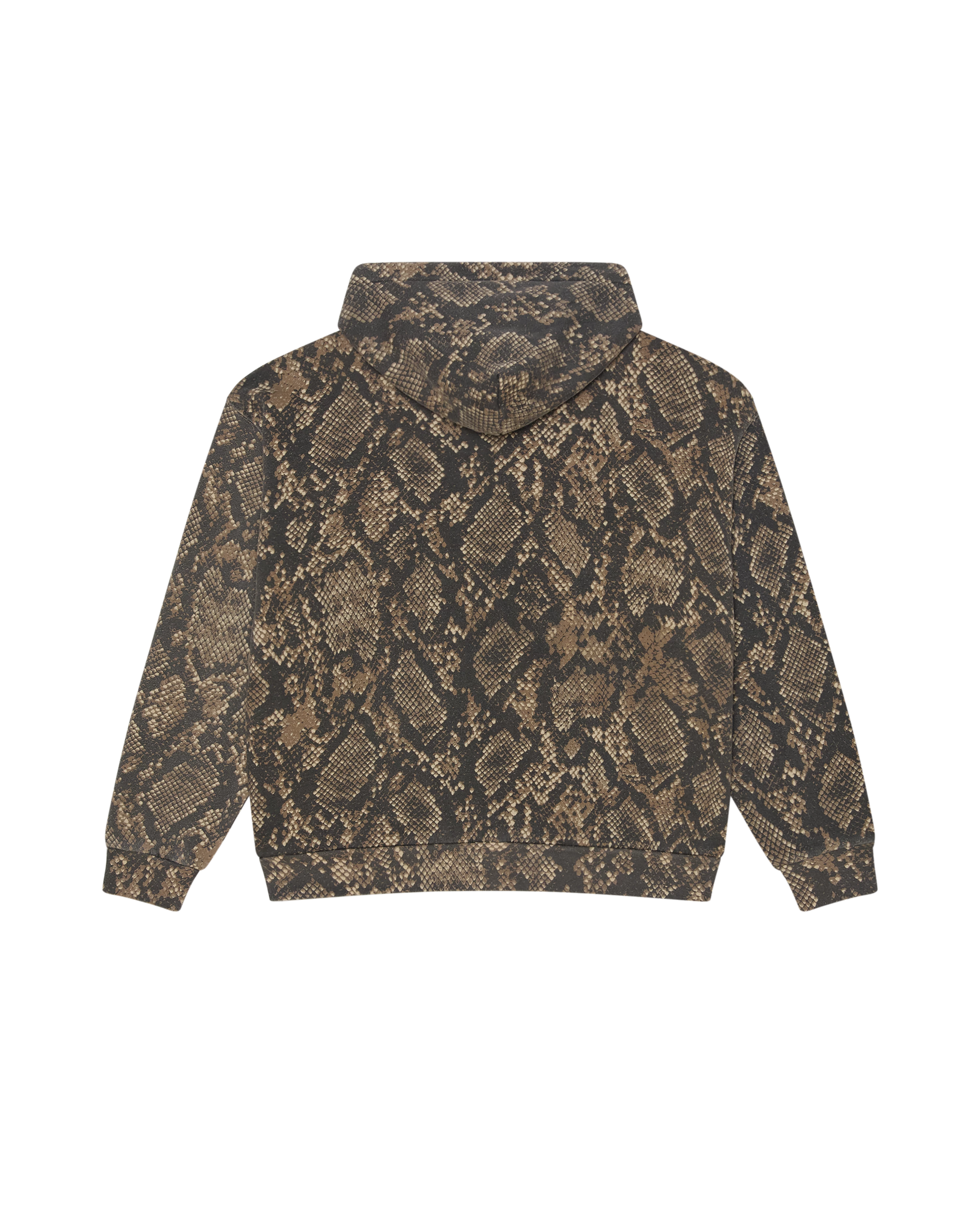 OBEY MOODY ZIP HOOD DUSTY VINTAGE RATTLE SNAKE - vue 2