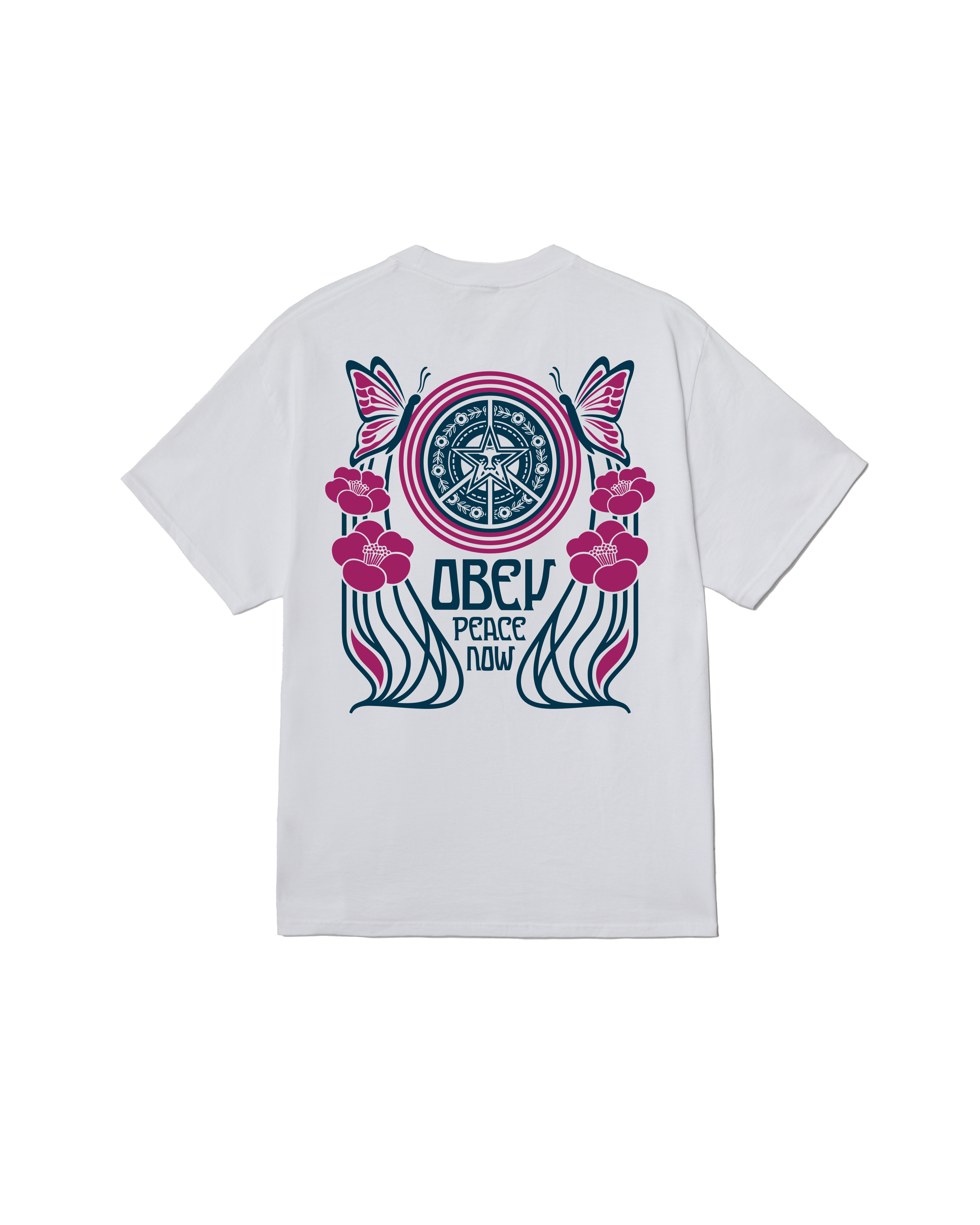 OBEY PEACE NOW BUTTERFLIES - Tôpette Skateboards & Lifestyle