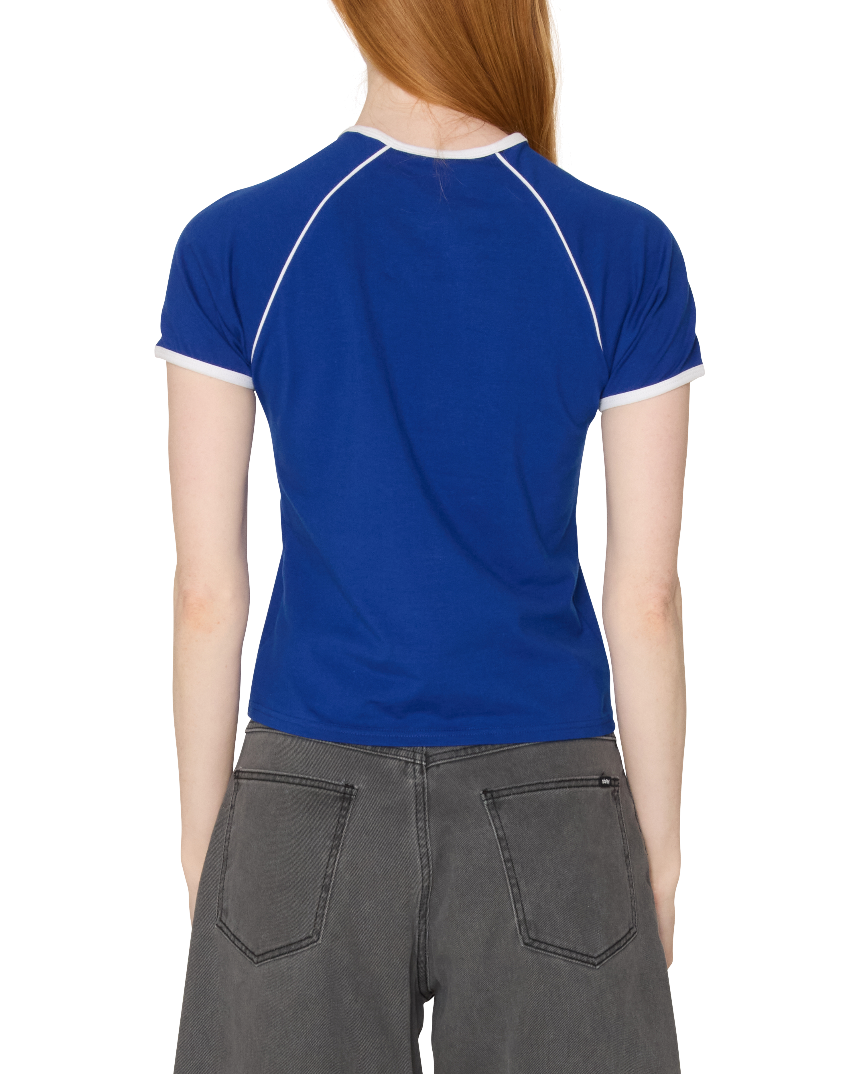 OBEY REPLAY RAGLAN S/S TEE BLUE MULTI - Tôpette Skateboards & Lifestyle