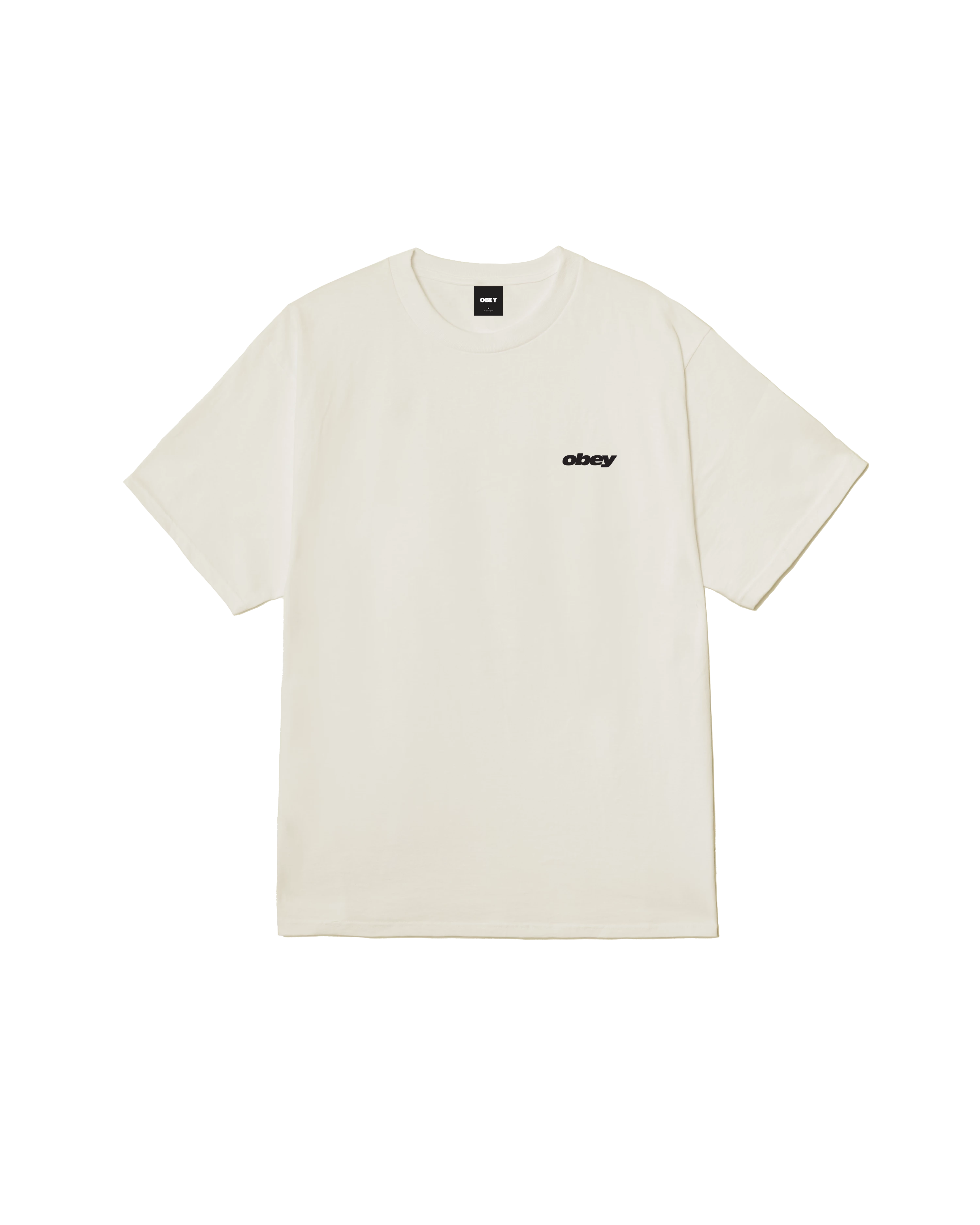 OBEY STRONGER TOGETHER T-SHIRT VINTAGE WHITE