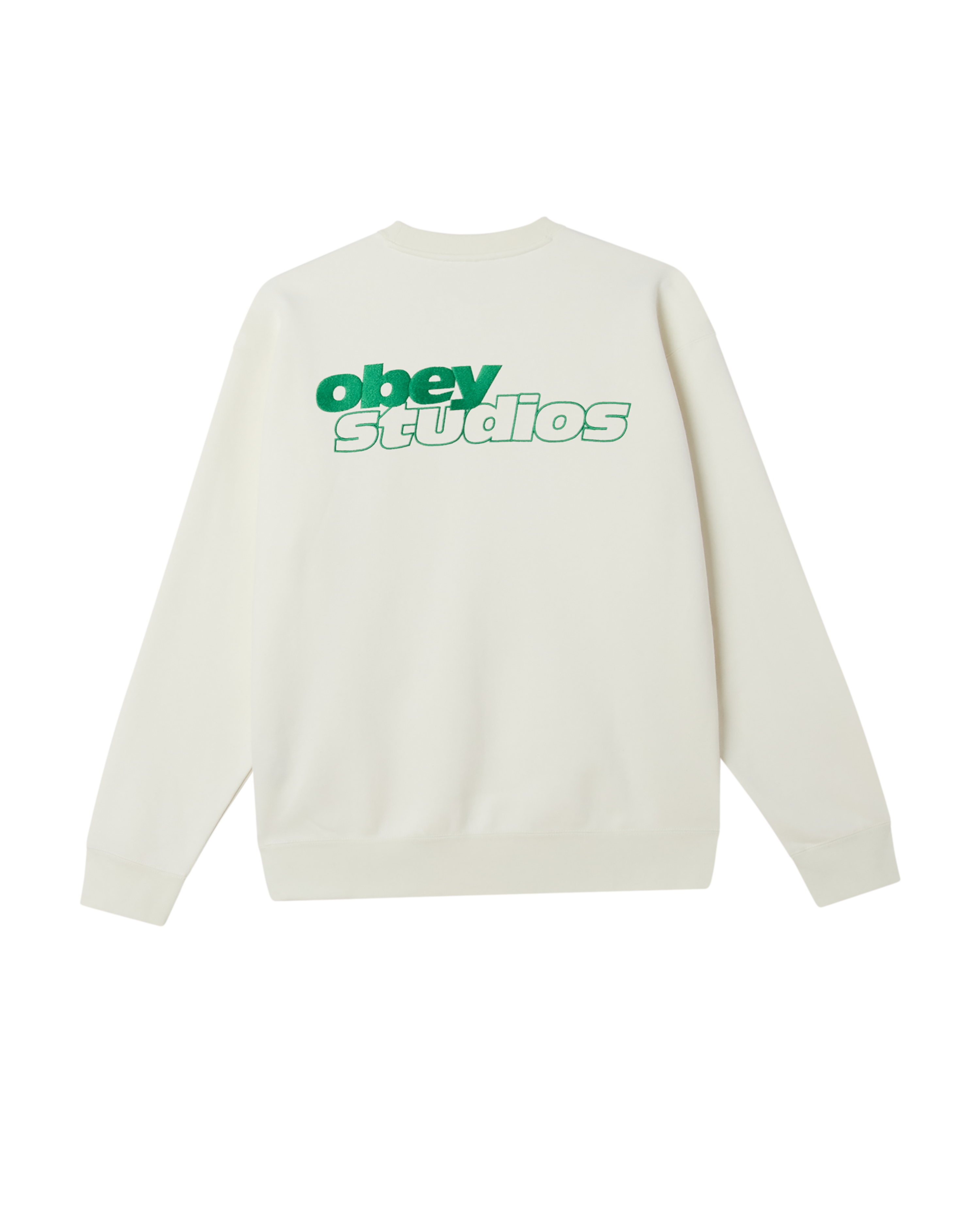 OBEY TONIC CREW OFF WHITE - Tôpette Skateboards & Lifestyle