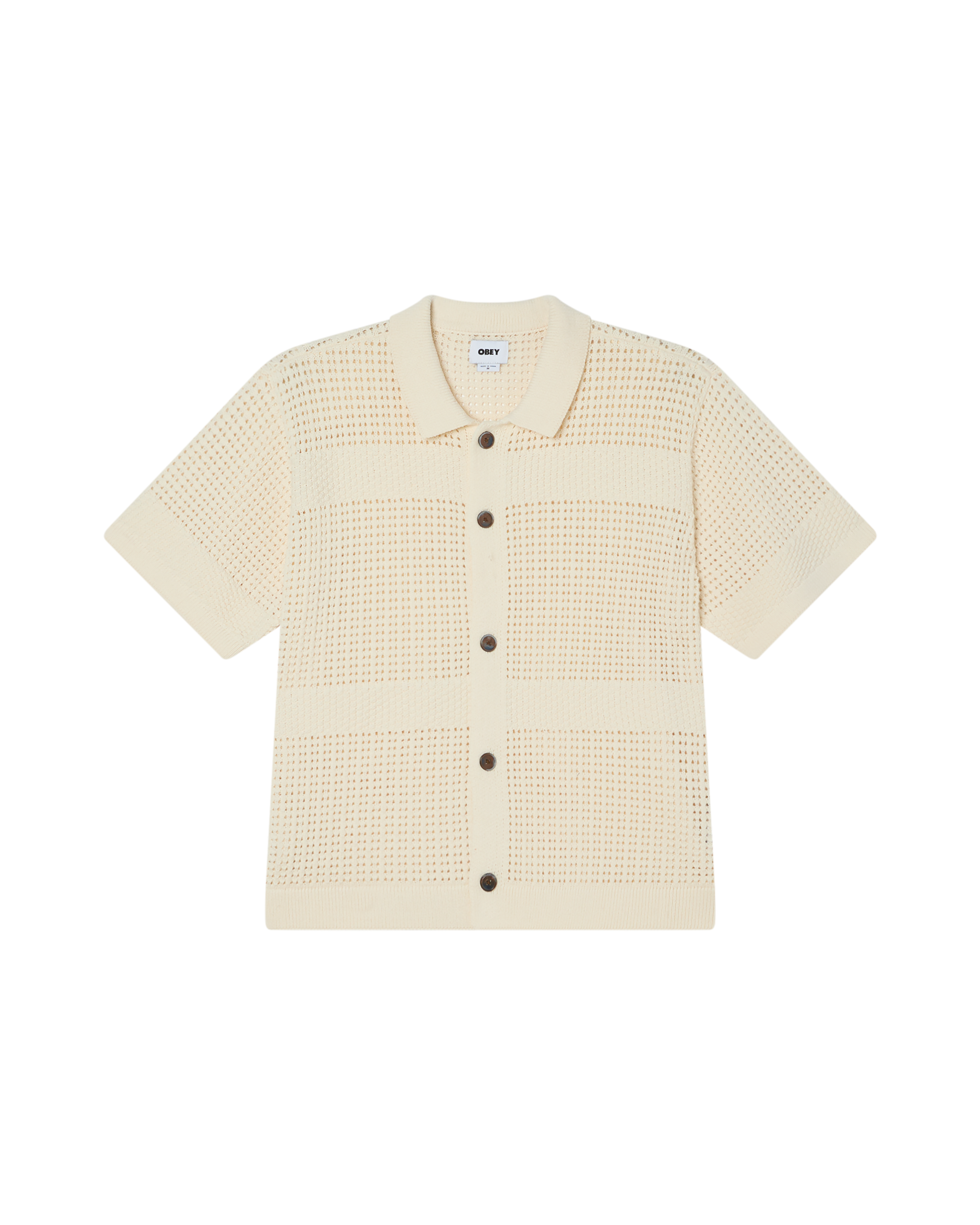 OBEY ZACH SWEATER SHIRT UNBLEACHED - Tôpette Skateboards & Lifestyle