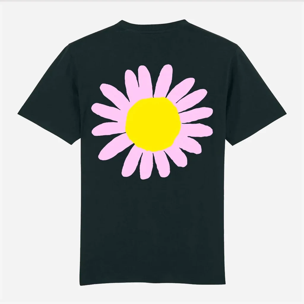 ONZE MÊTRES CARRÉS FLOWER PINK BLACK