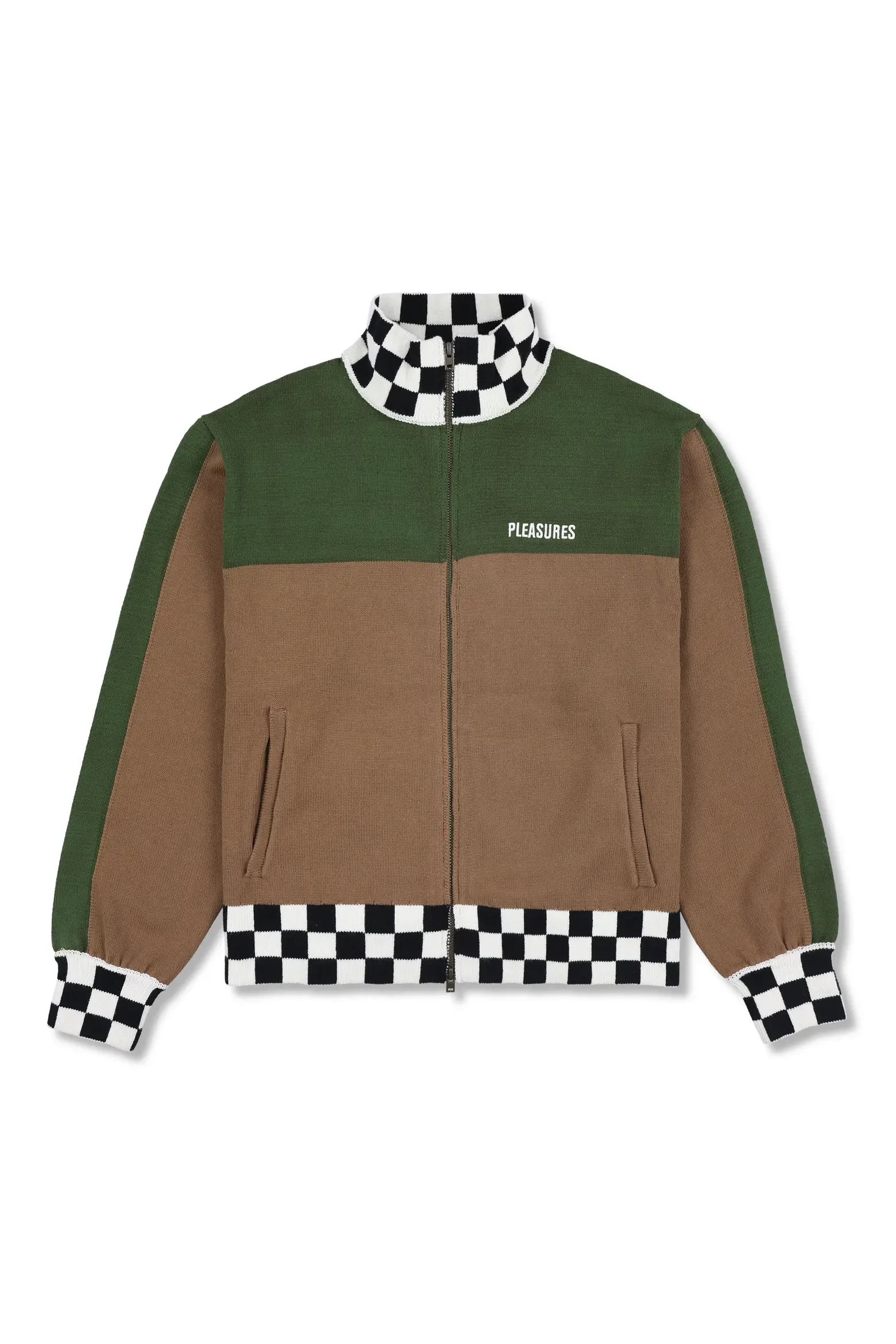 PLEASURES AUTOMATION KNITTED TRACK JACKET