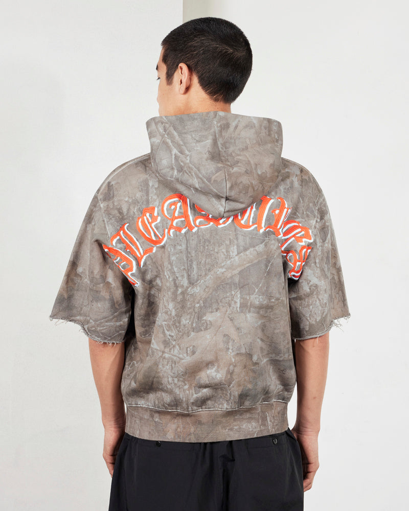 PLEASURES CUT OFF HOODIE - Tôpette Skateboards & Lifestyle