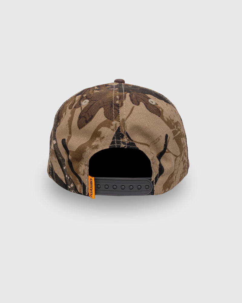 PLEASURES HEAT SNAPBACK CAMO - Tôpette Skateboards & Lifestyle