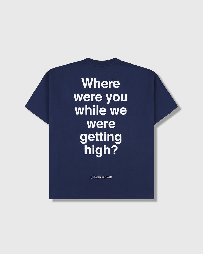 PLEASURES X OASIS QUESTION MARK T-SHIRT - Tôpette Skateboards & Lifestyle