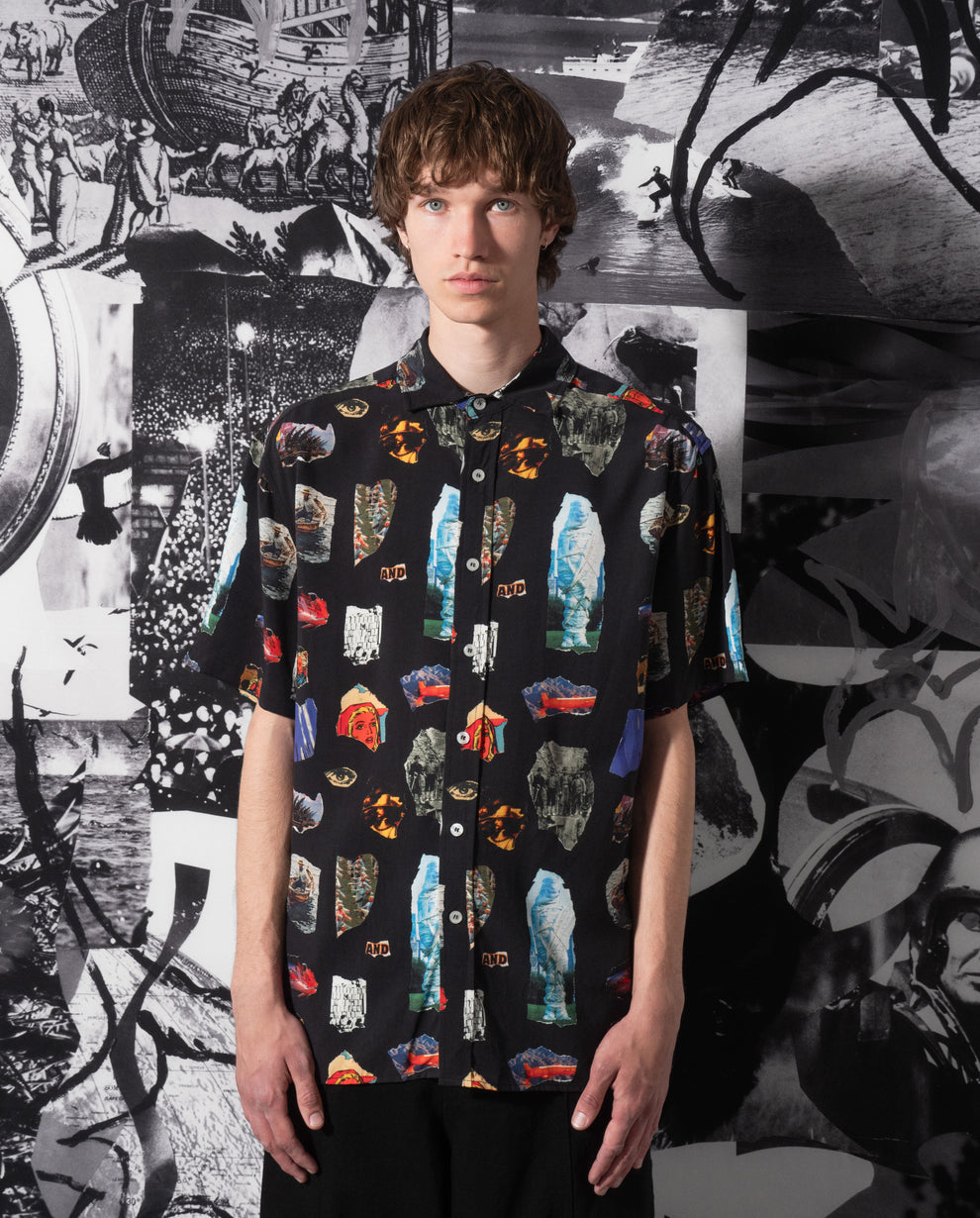 POETIC COLLECTIVE AND COLLAGE SHORT SLEEVE SHIRT - Tôpette Skateboards & Lifestyle